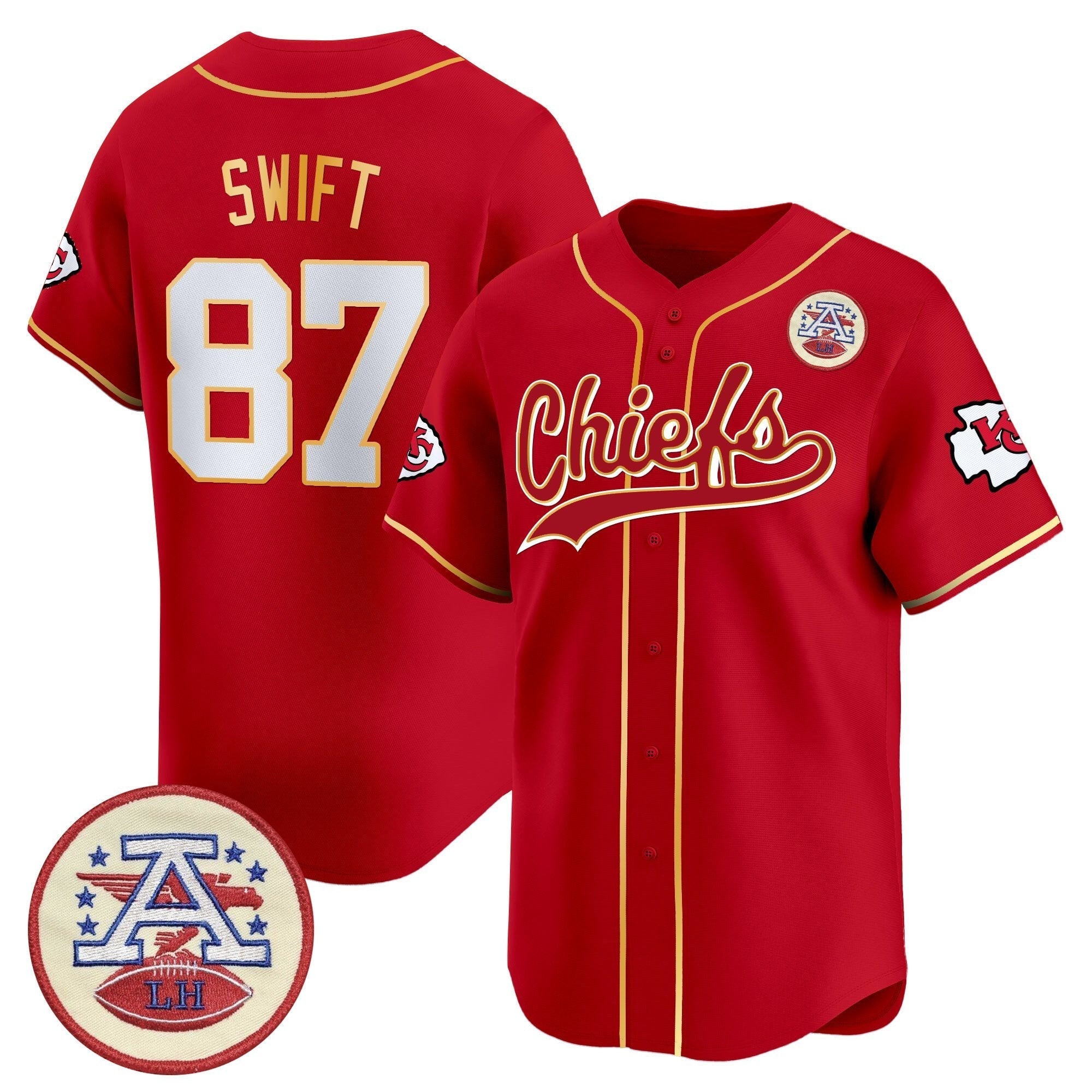 KC 2025 Vapor Baseball Jersey - Stitched