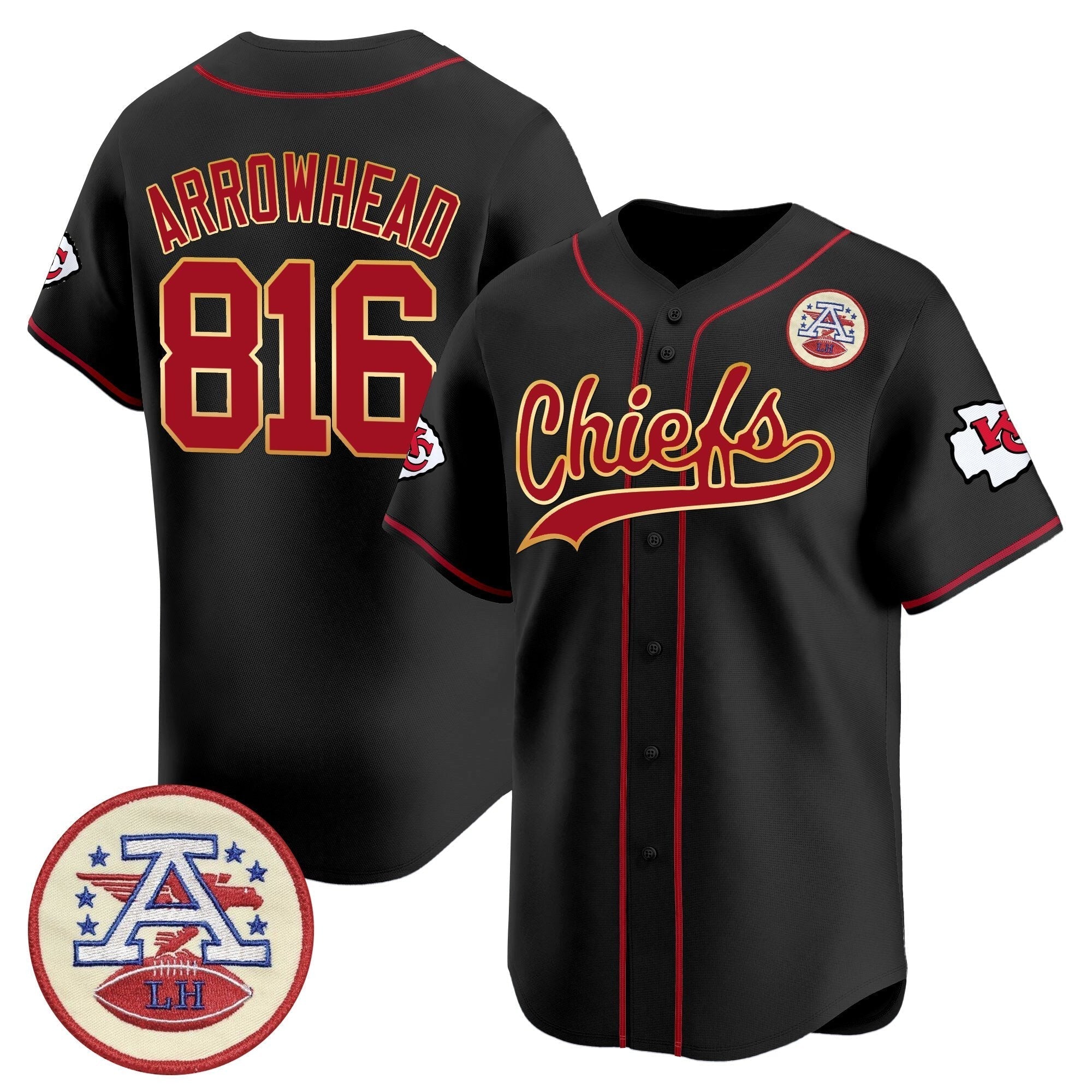 KC 2025 Vapor Baseball Jersey - Stitched