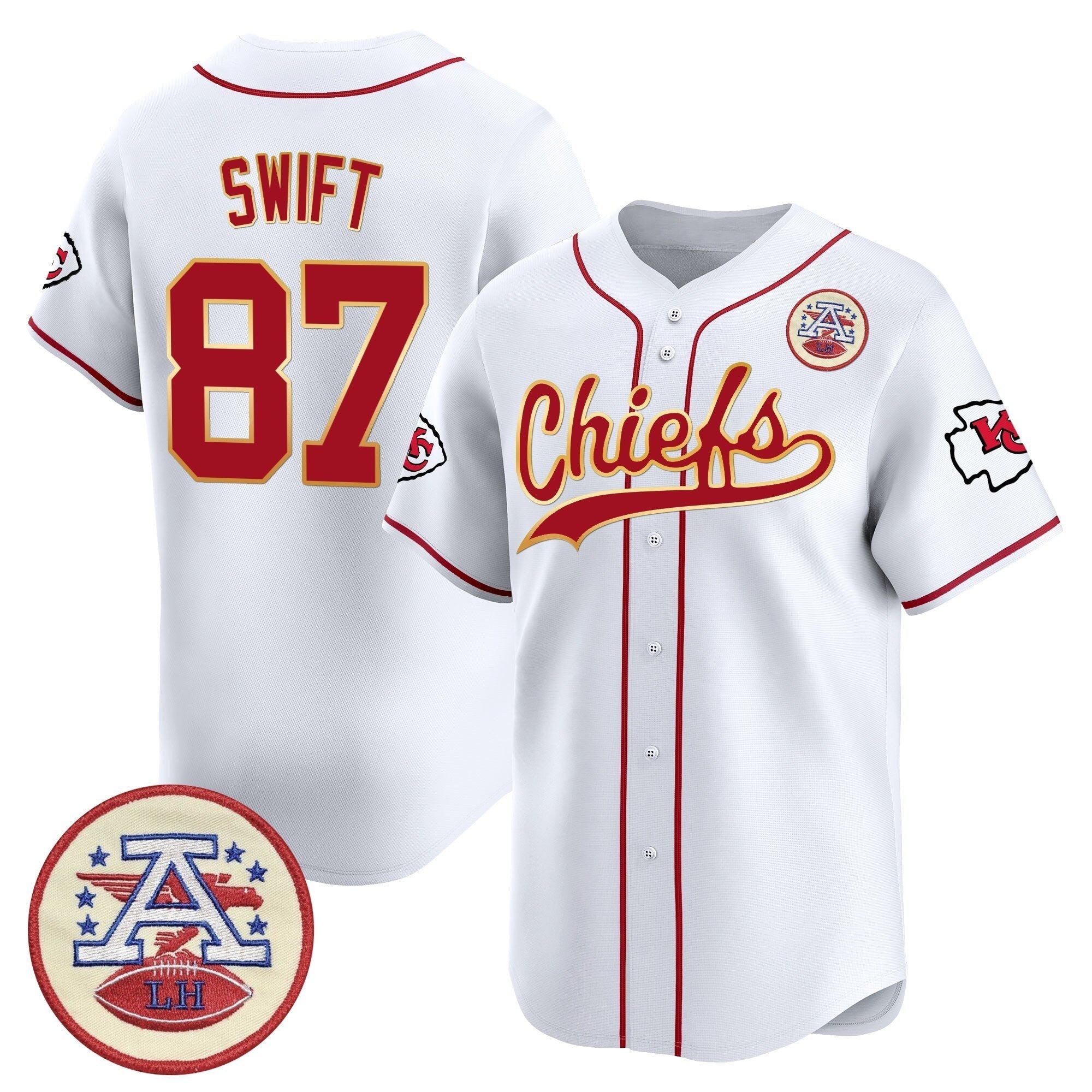 KC 2025 Vapor Baseball Jersey - Stitched