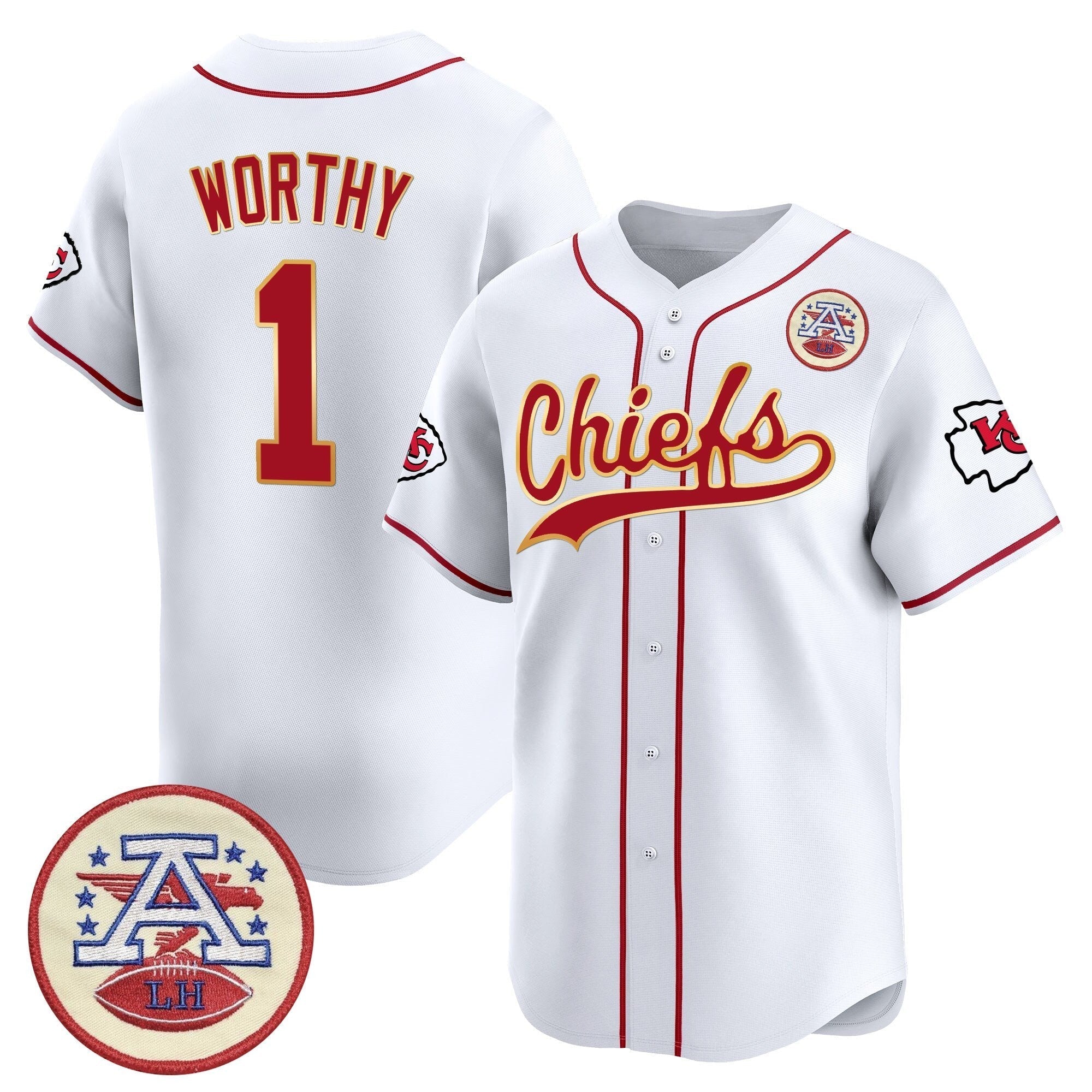 KC 2025 Vapor Baseball Jersey - Stitched