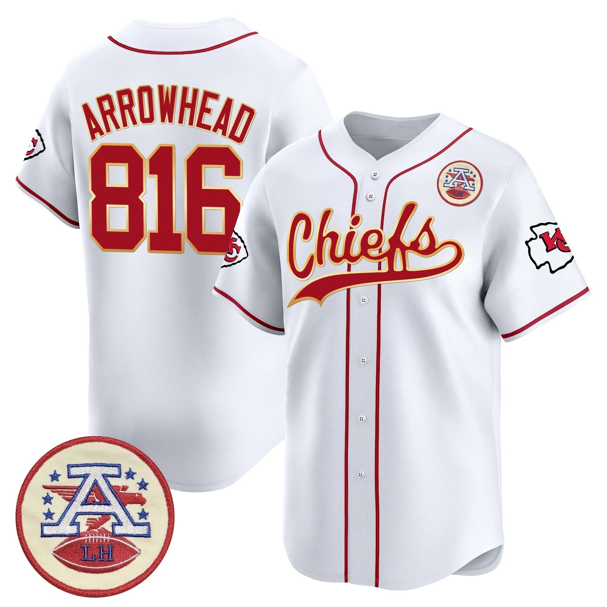 KC 2025 Vapor Baseball Jersey - Stitched