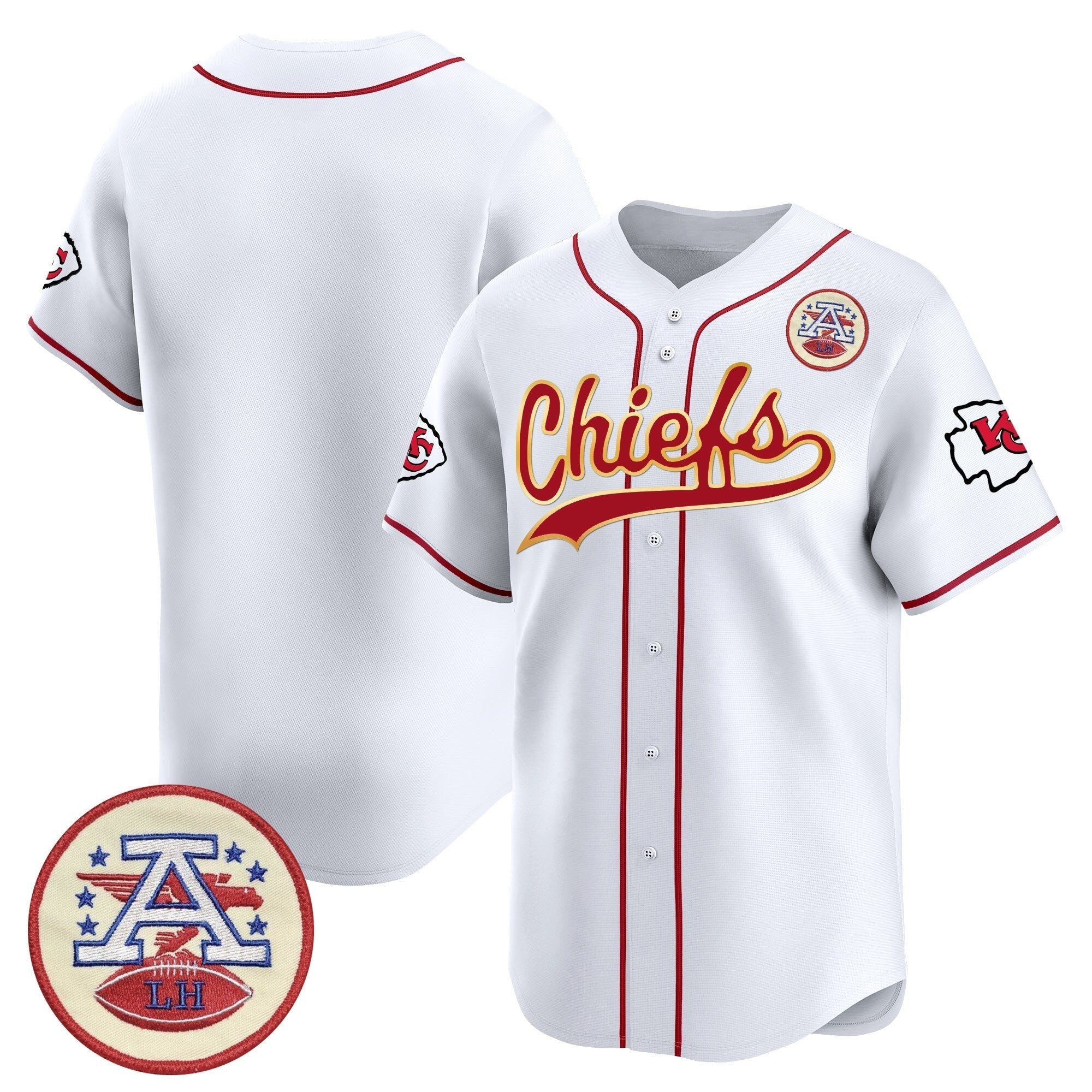 KC 2025 Vapor Baseball Jersey - Stitched