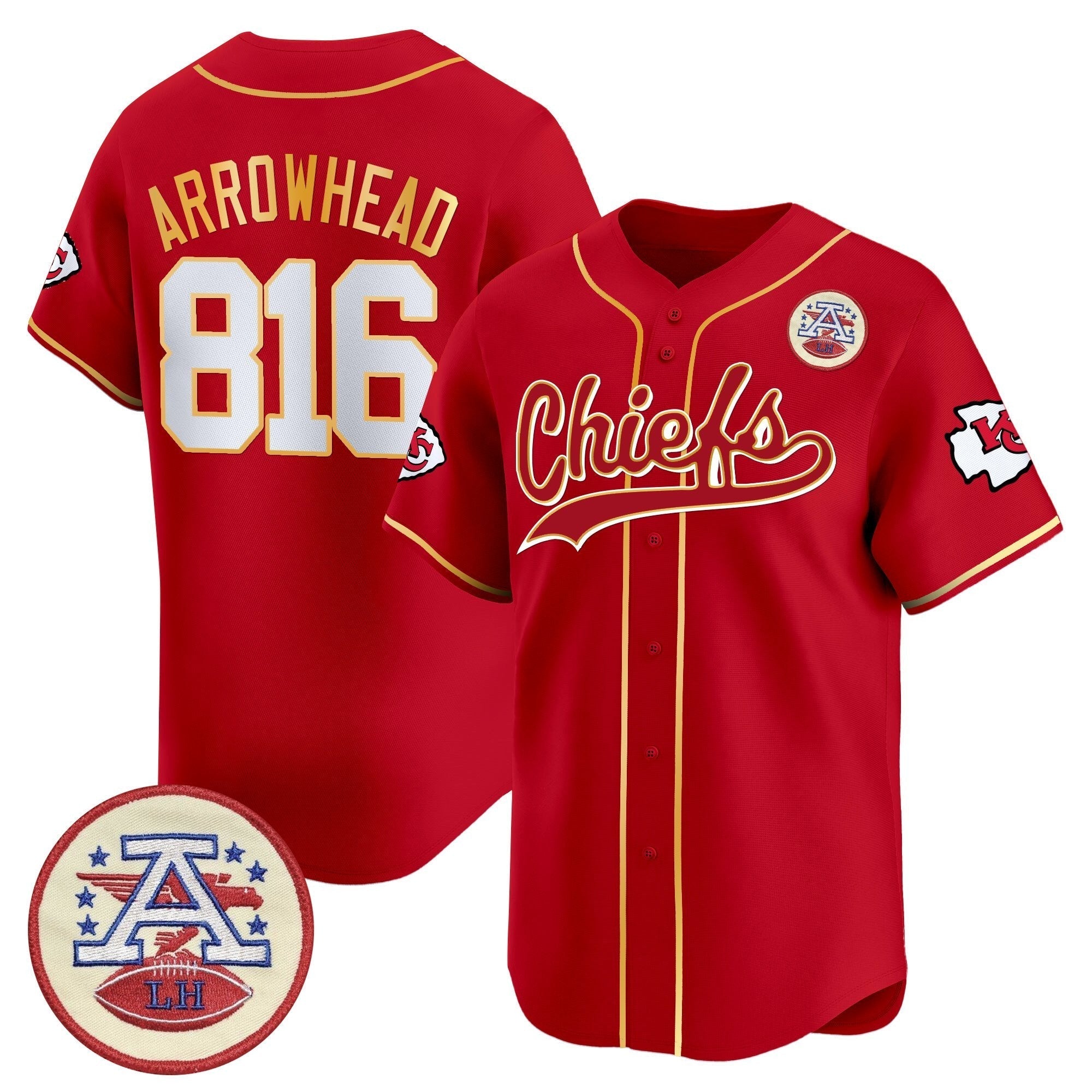KC 2025 Vapor Baseball Jersey - Stitched