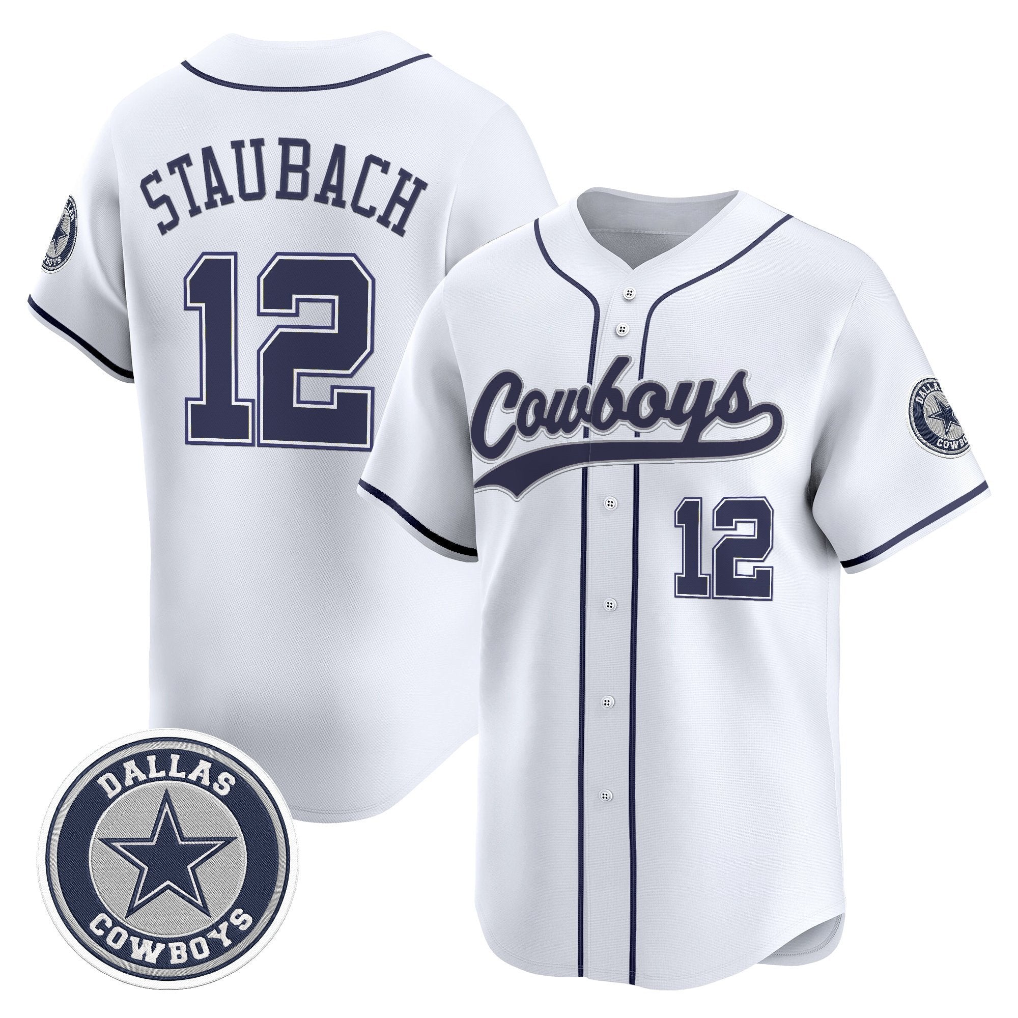 DAL Vapor Baseball Jersey - Stitched