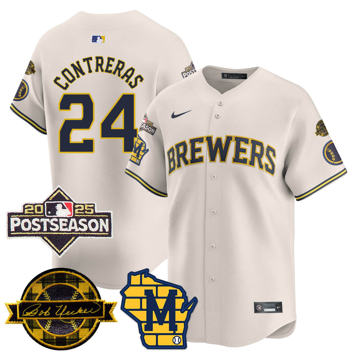 MIL 2025 Postseason Jersey - Stitched