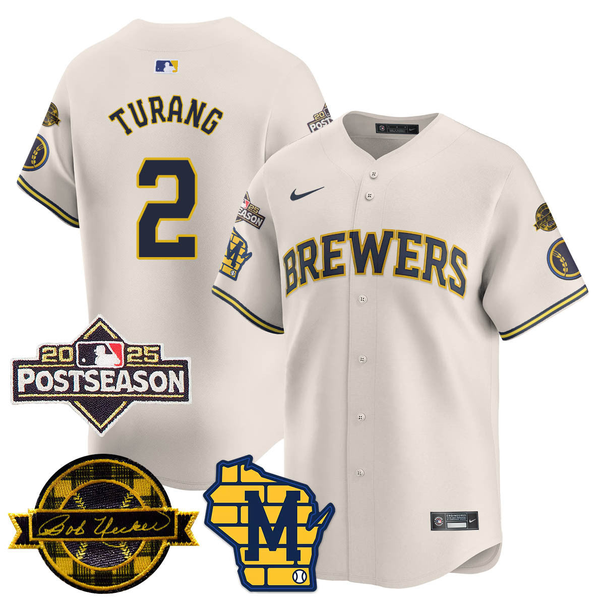 MIL 2025 Postseason Jersey - Stitched