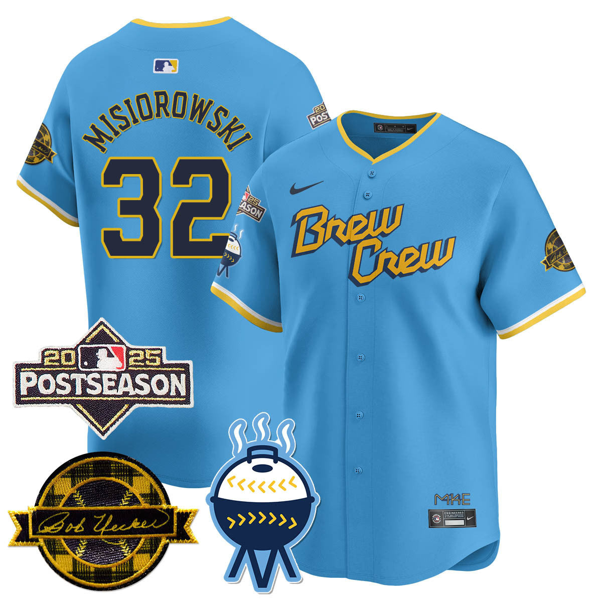 MIL 2025 Postseason Jersey - Stitched