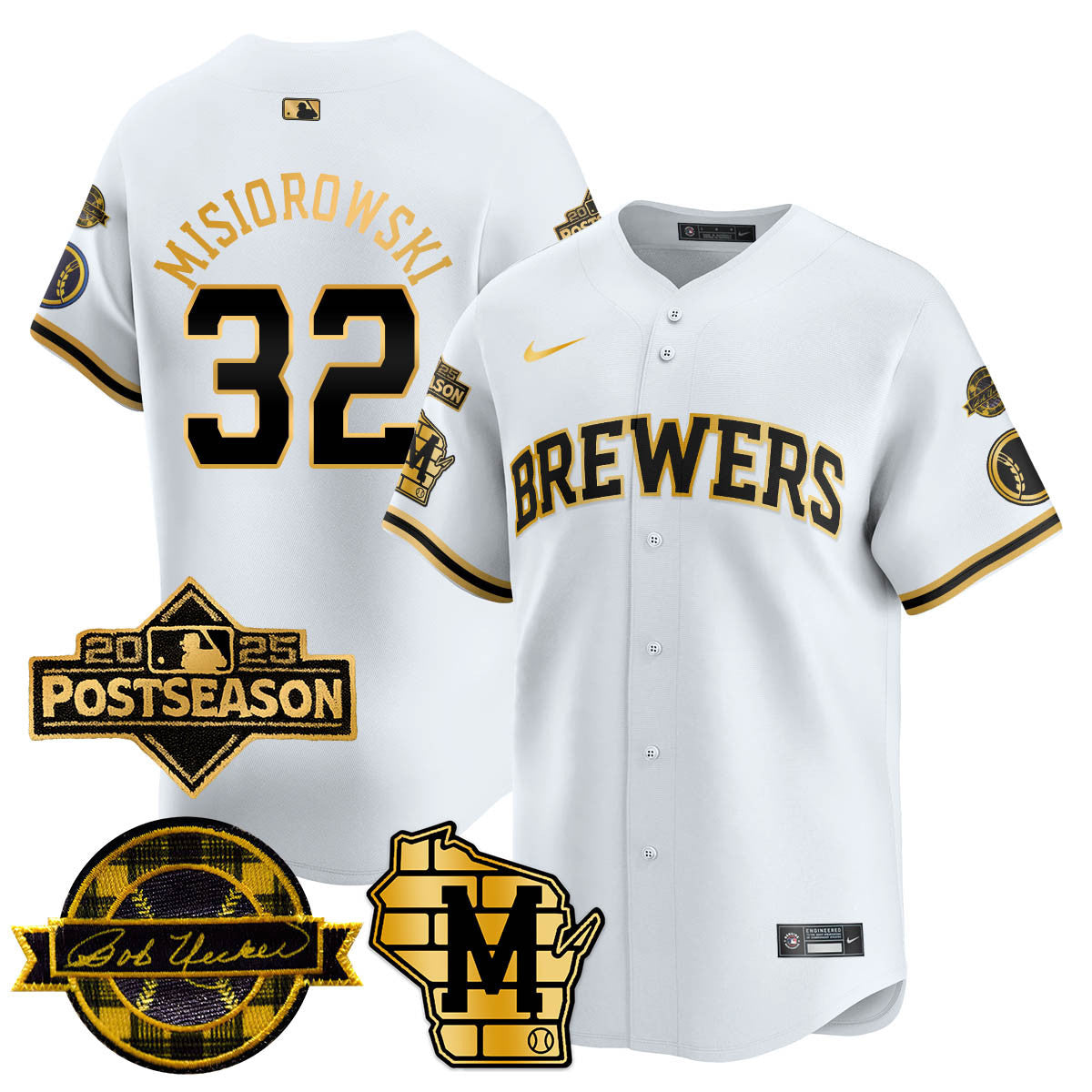 MIL 2025 Postseason Jersey - Stitched