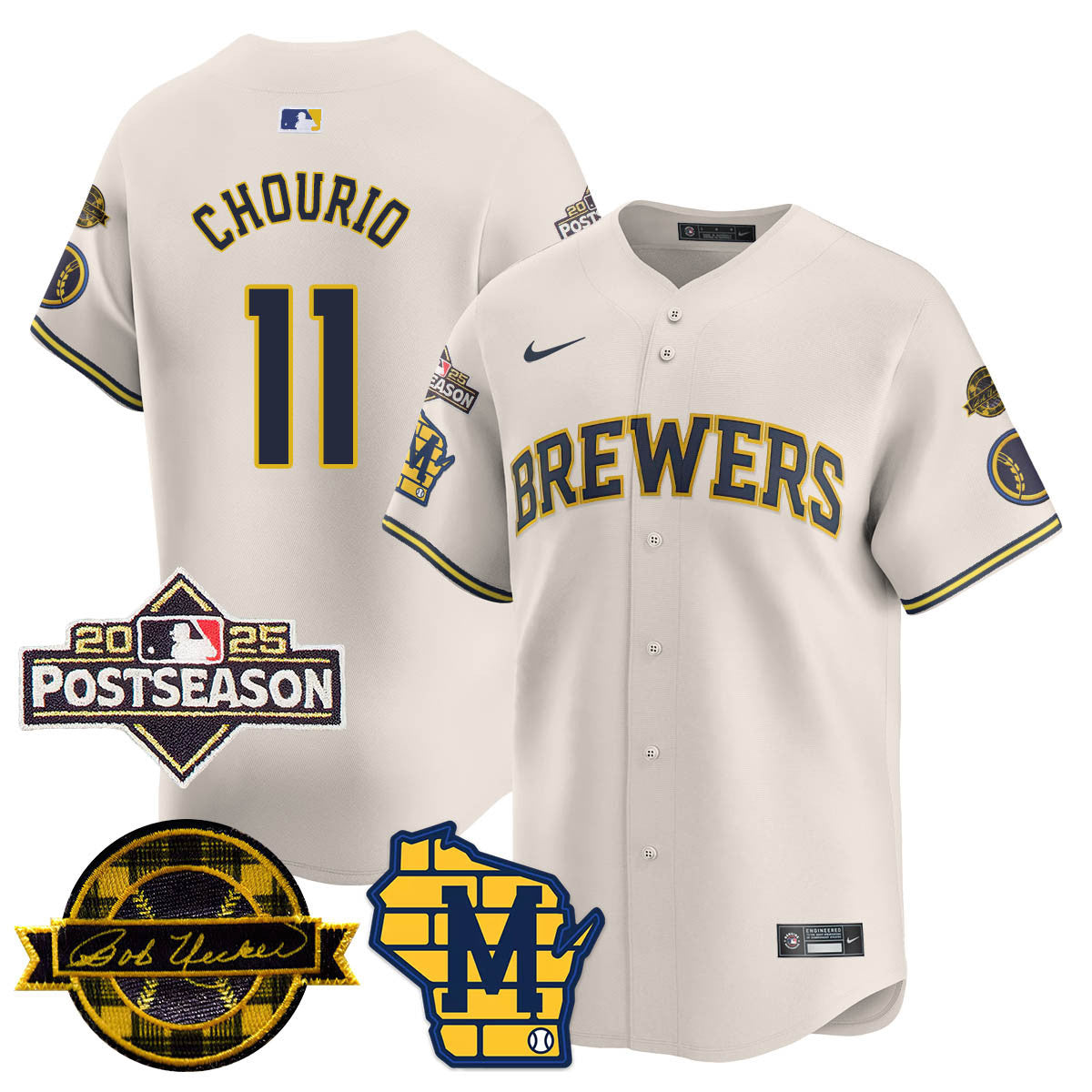 MIL 2025 Postseason Jersey - Stitched