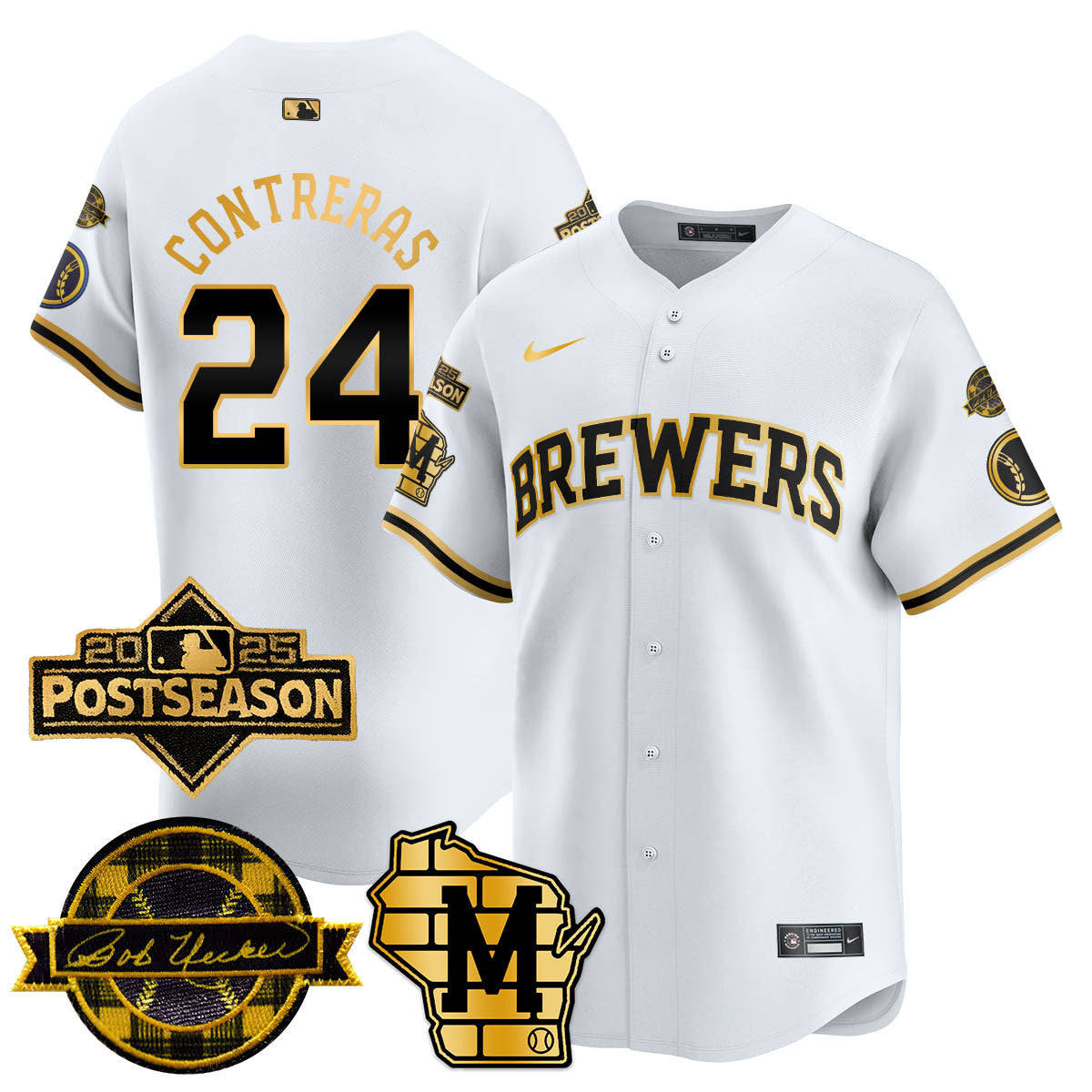 MIL 2025 Postseason Jersey - Stitched
