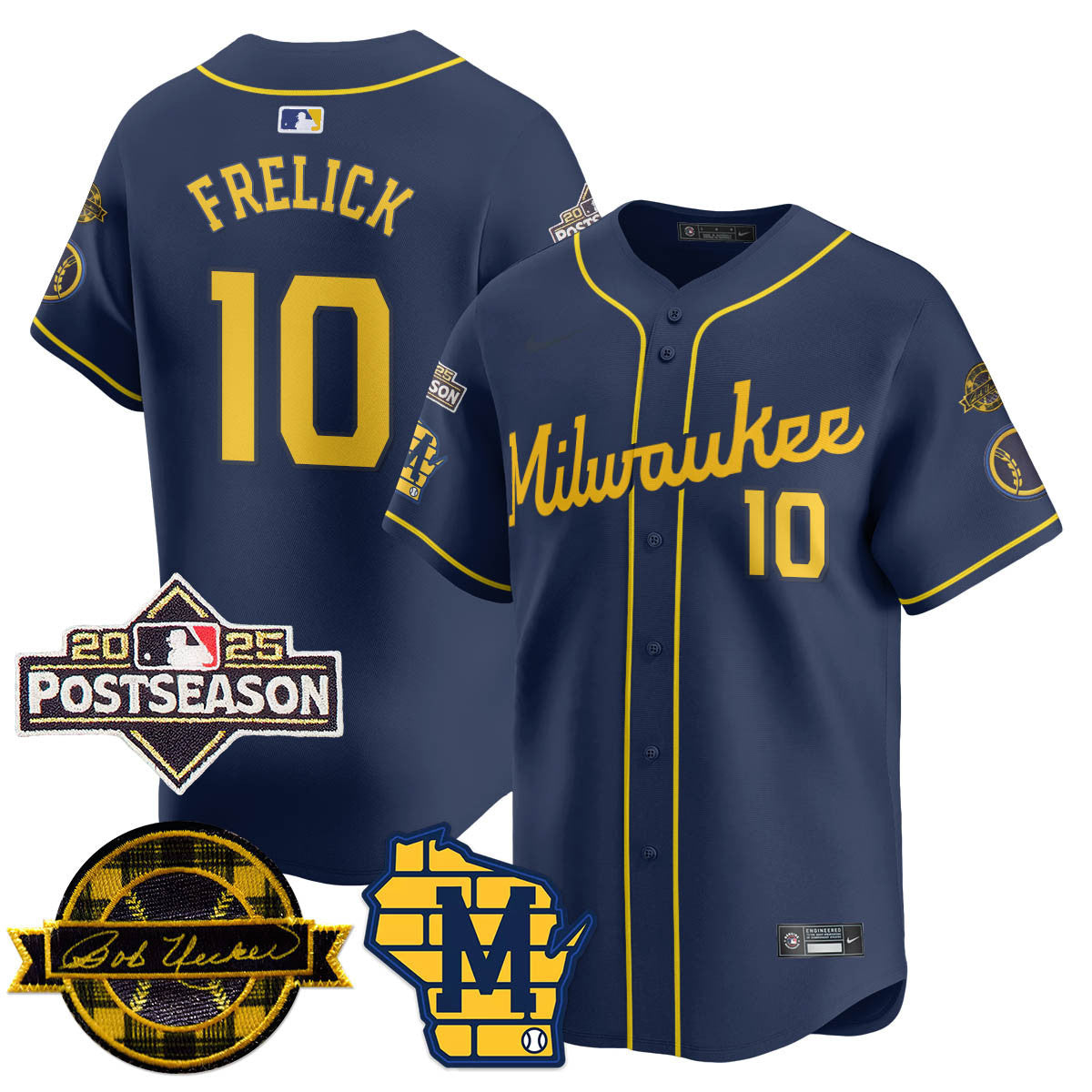 MIL 2025 Postseason Jersey - Stitched