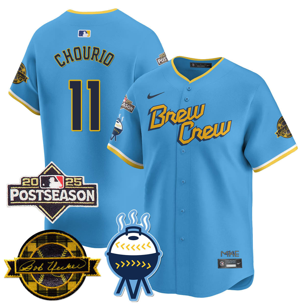 MIL 2025 Postseason Jersey - Stitched