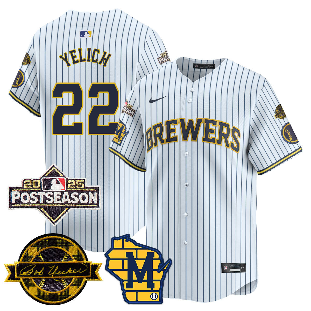 MIL 2025 Postseason Jersey - Stitched