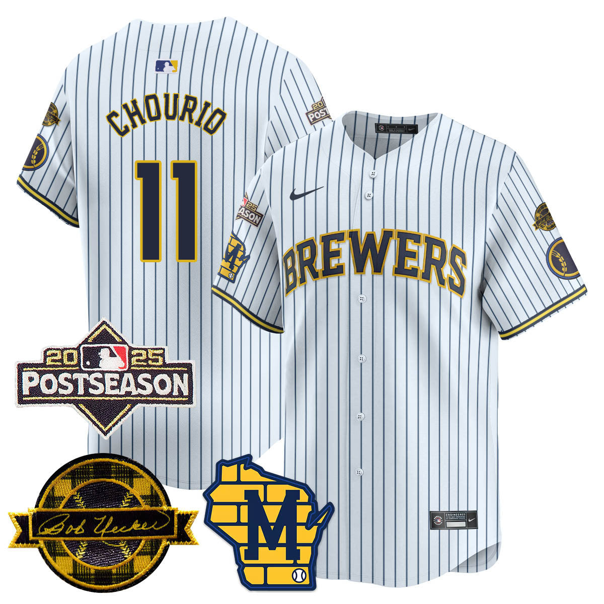 MIL 2025 Postseason Jersey - Stitched
