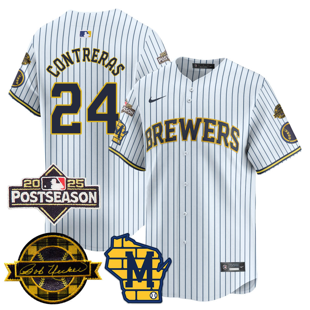 MIL 2025 Postseason Jersey - Stitched