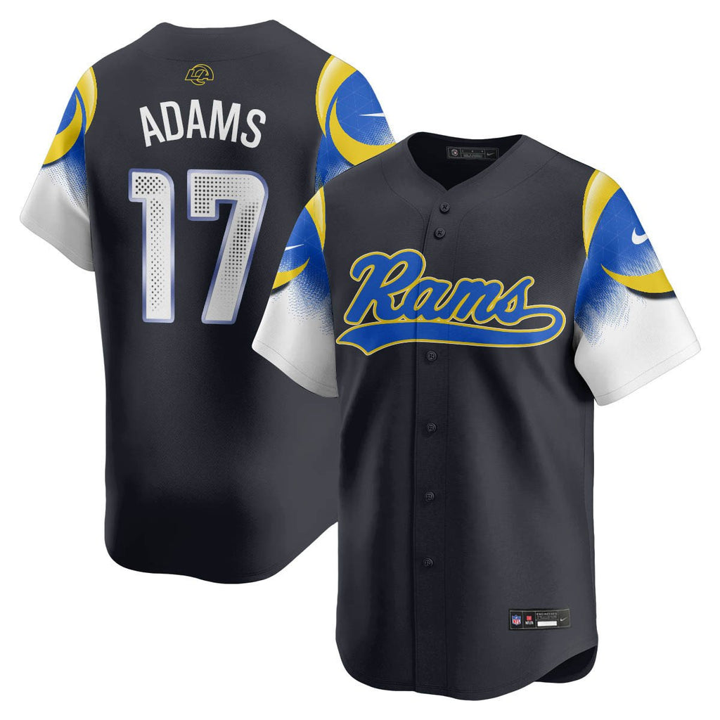 LAR Rivalry Series Baseball Jersey - Stitched