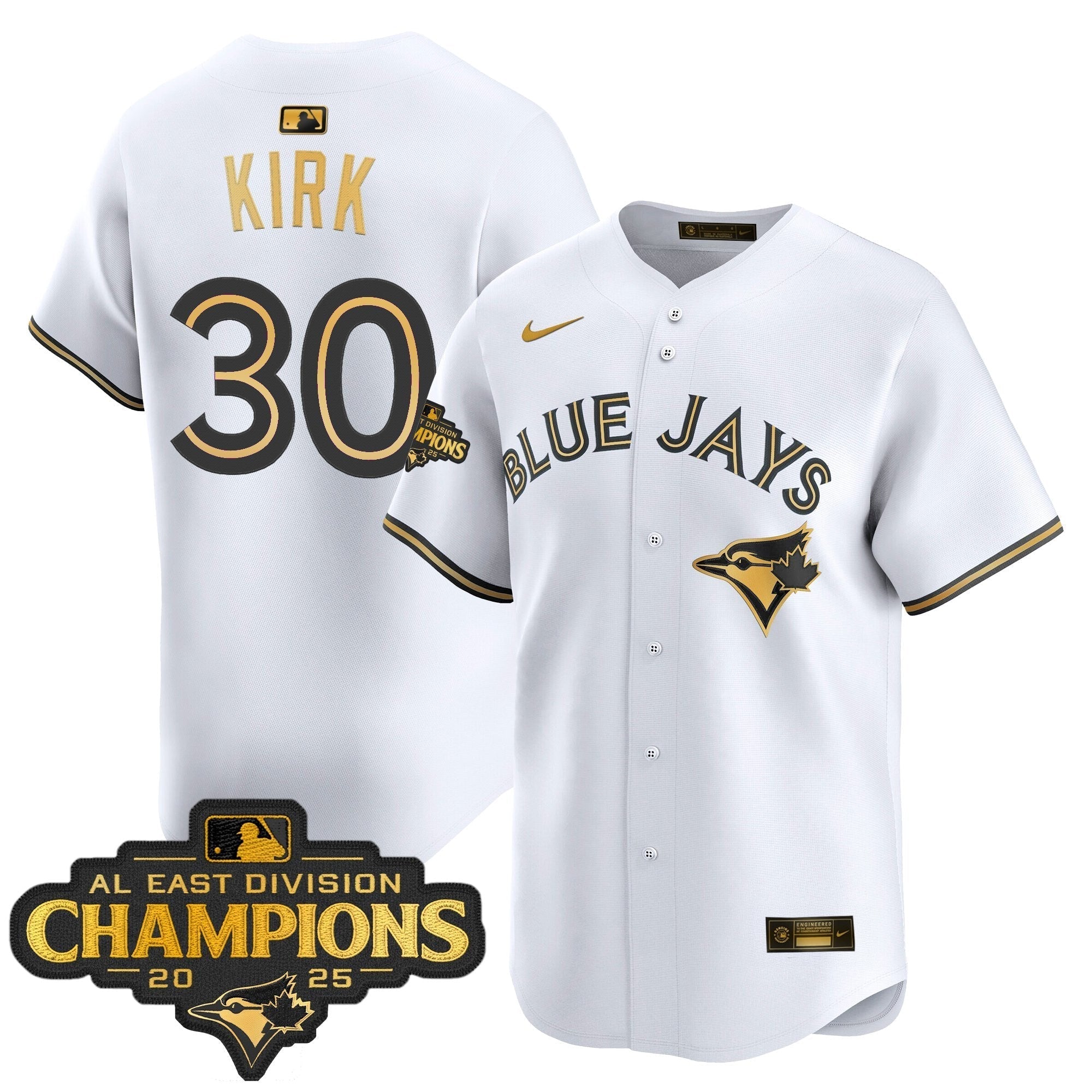 TOR 2025 AL East Division Champions Vapor Premier Limited Jersey - Stitched