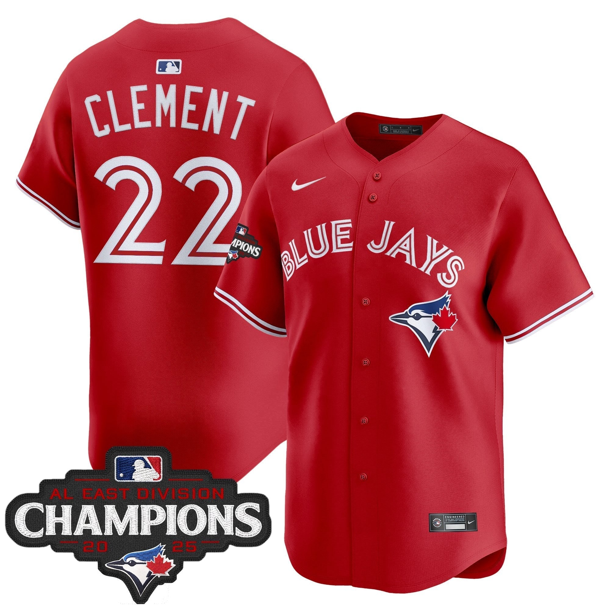 TOR 2025 AL East Division Champions Vapor Premier Limited Jersey - Stitched