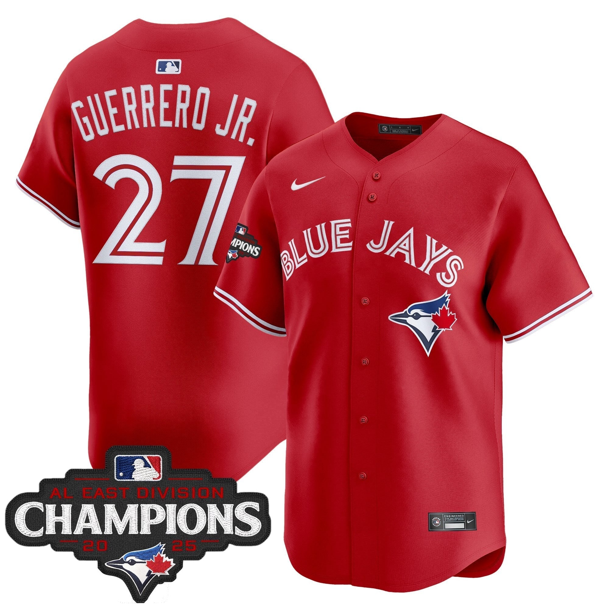 TOR 2025 AL East Division Champions Vapor Premier Limited Jersey - Stitched