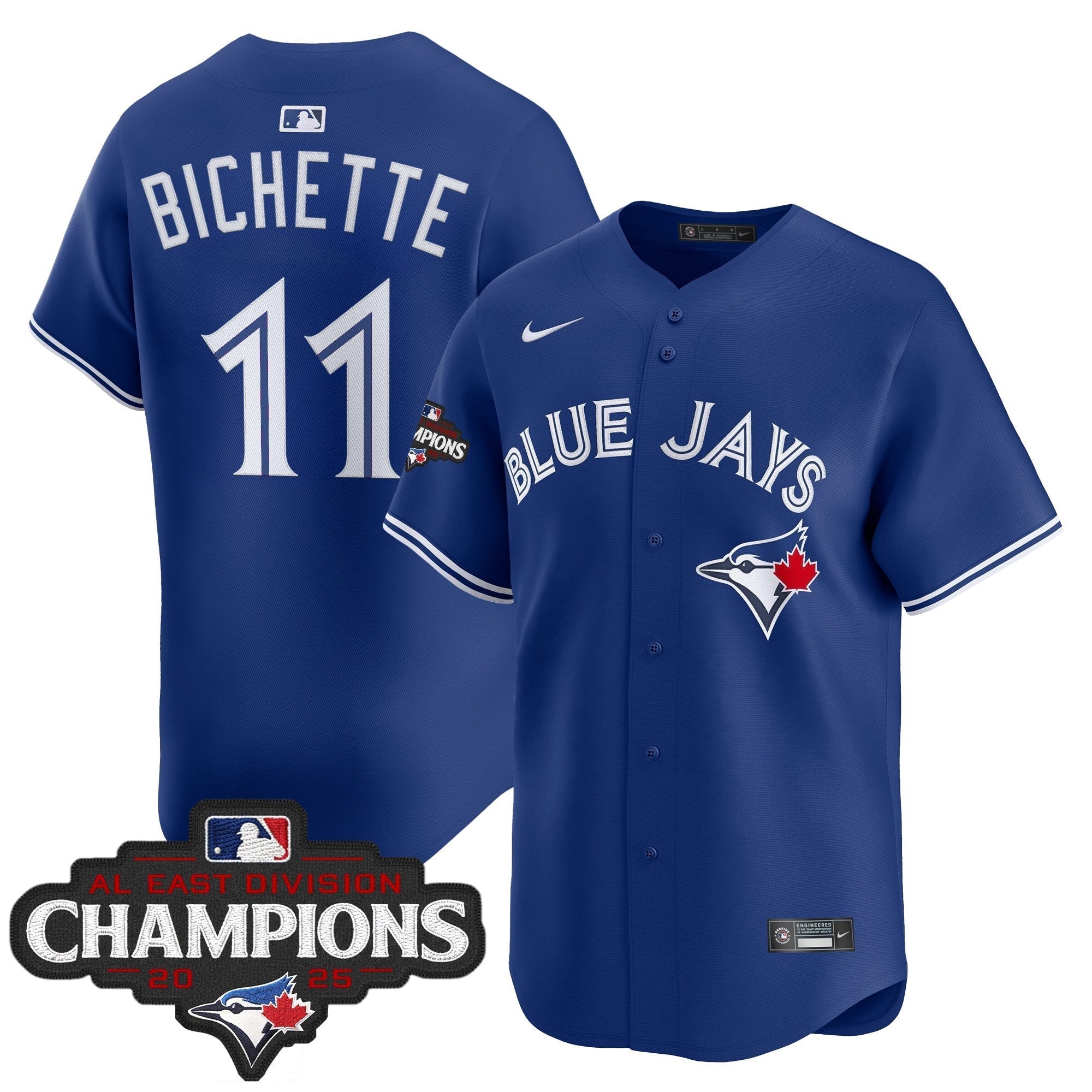 TOR 2025 AL East Division Champions Vapor Premier Limited Jersey - Stitched