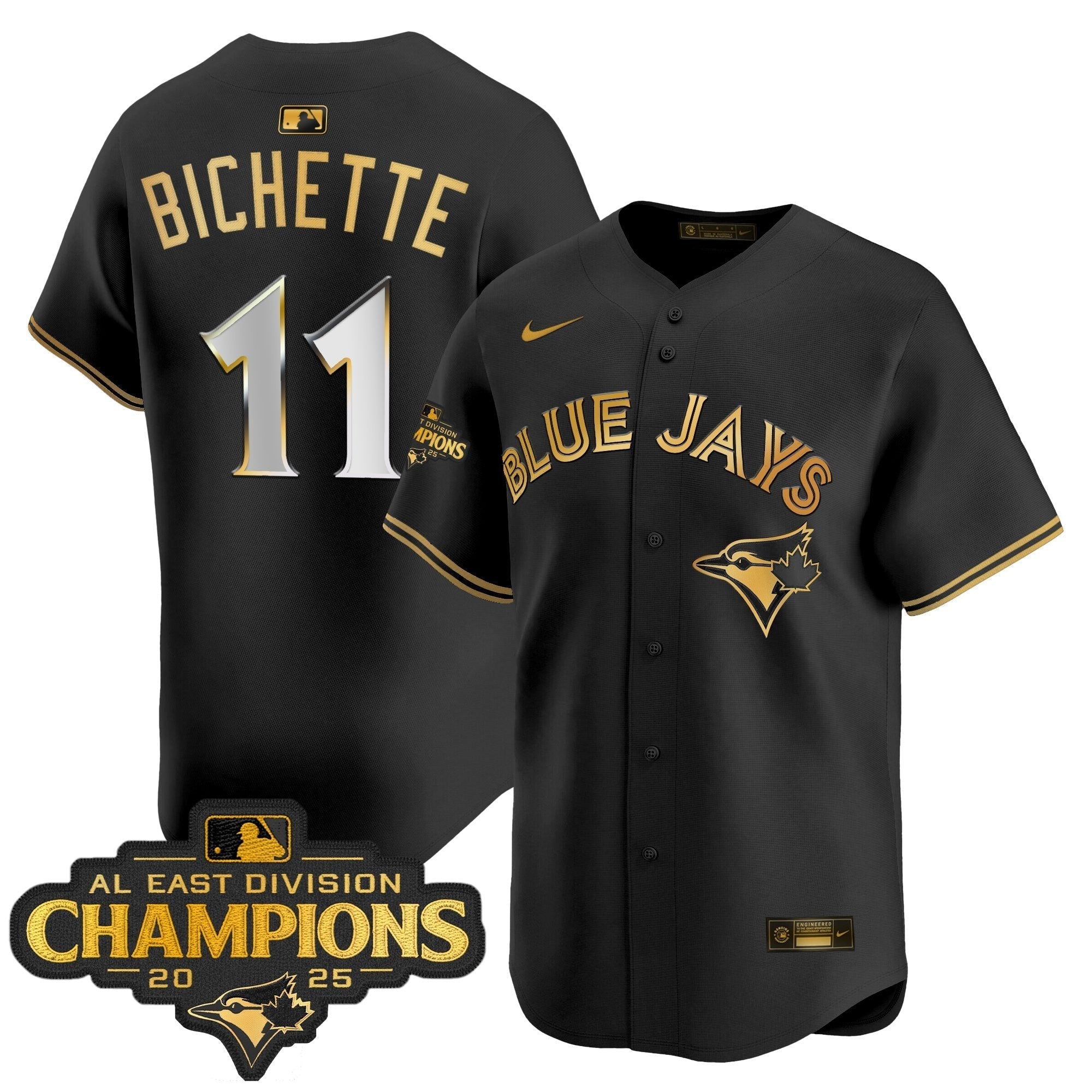 TOR 2025 AL East Division Champions Vapor Premier Limited Jersey - Stitched