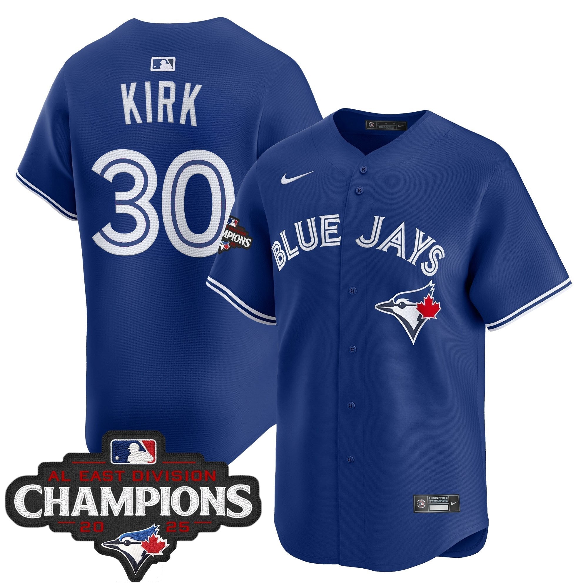 TOR 2025 AL East Division Champions Vapor Premier Limited Jersey - Stitched
