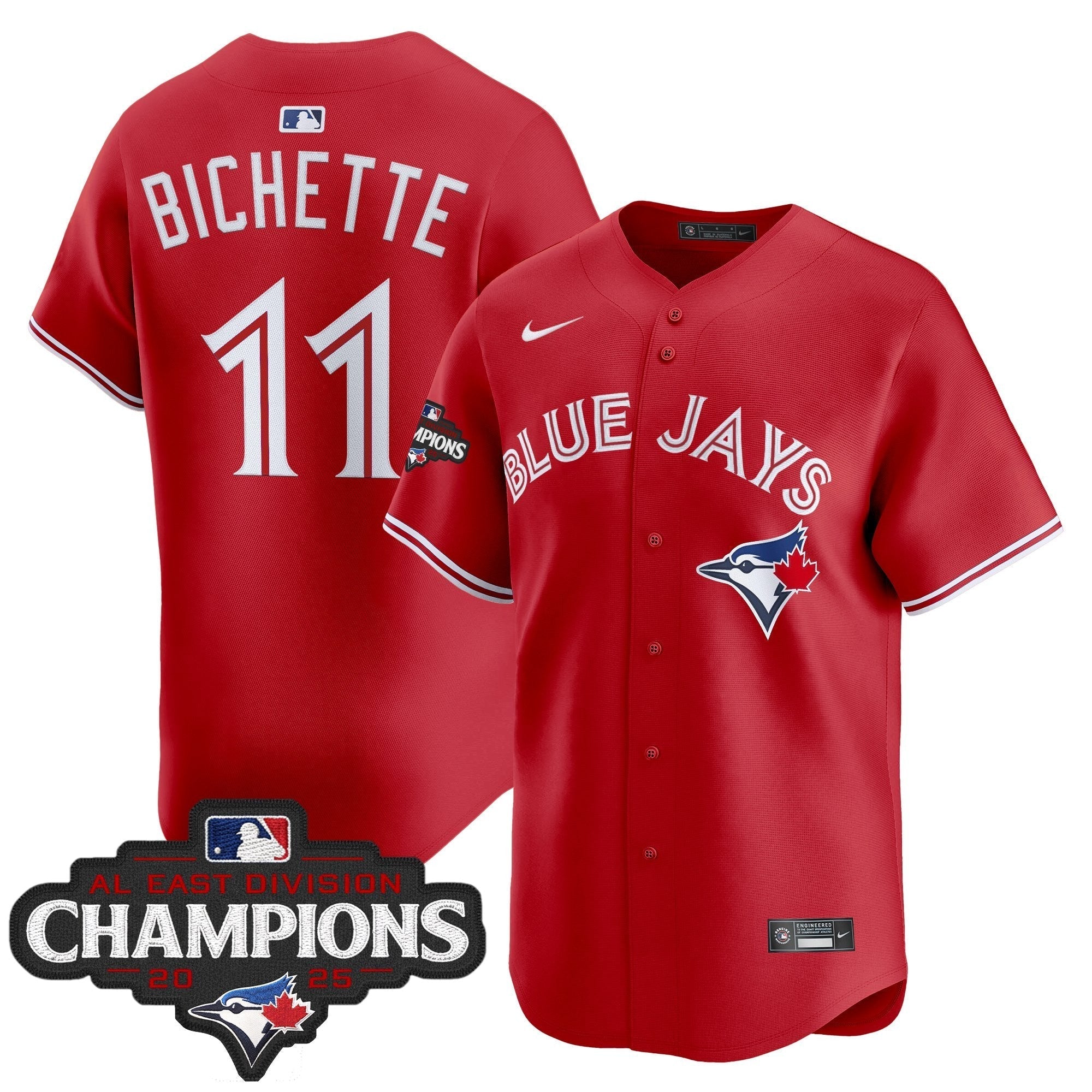 TOR 2025 AL East Division Champions Vapor Premier Limited Jersey - Stitched