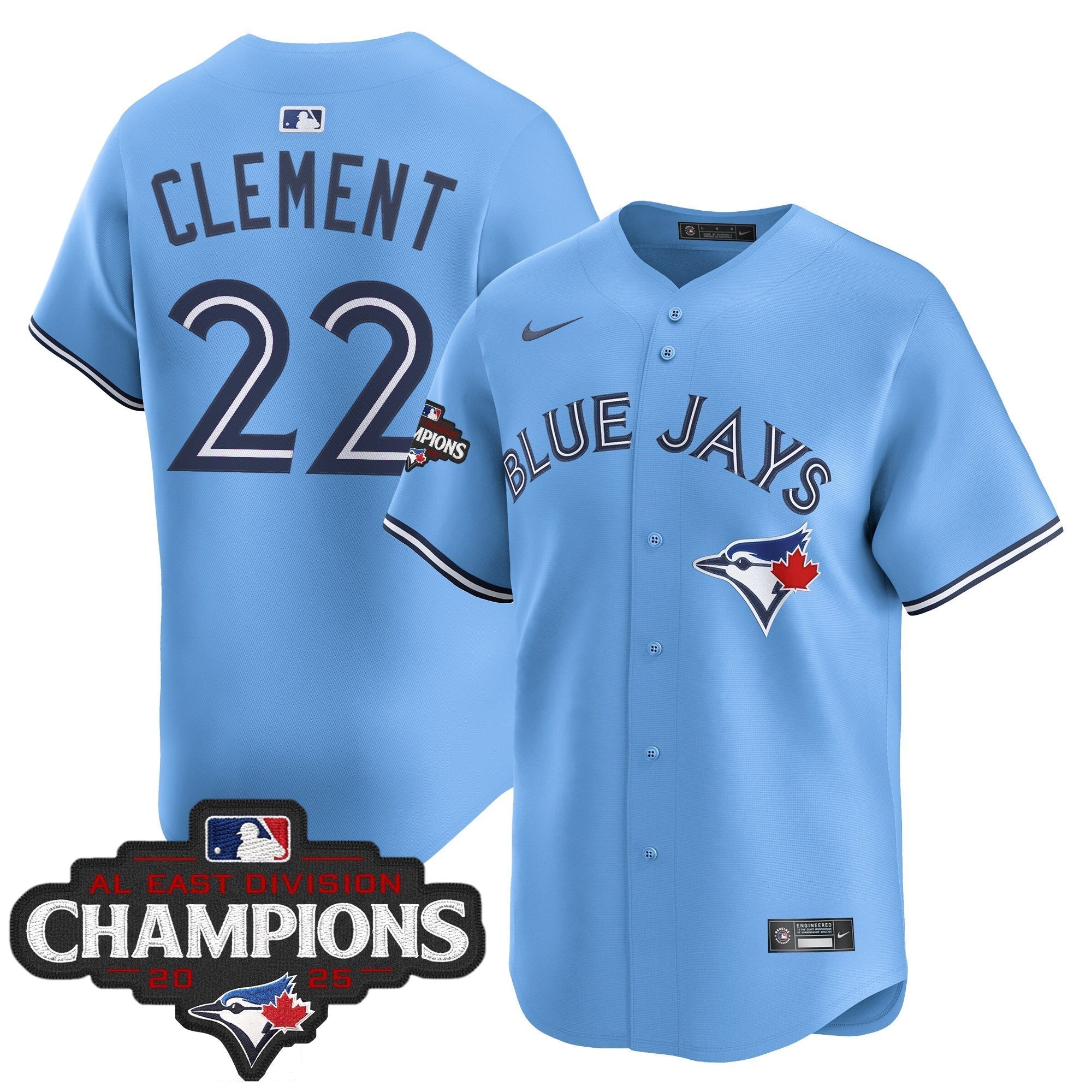 TOR 2025 AL East Division Champions Vapor Premier Limited Jersey - Stitched