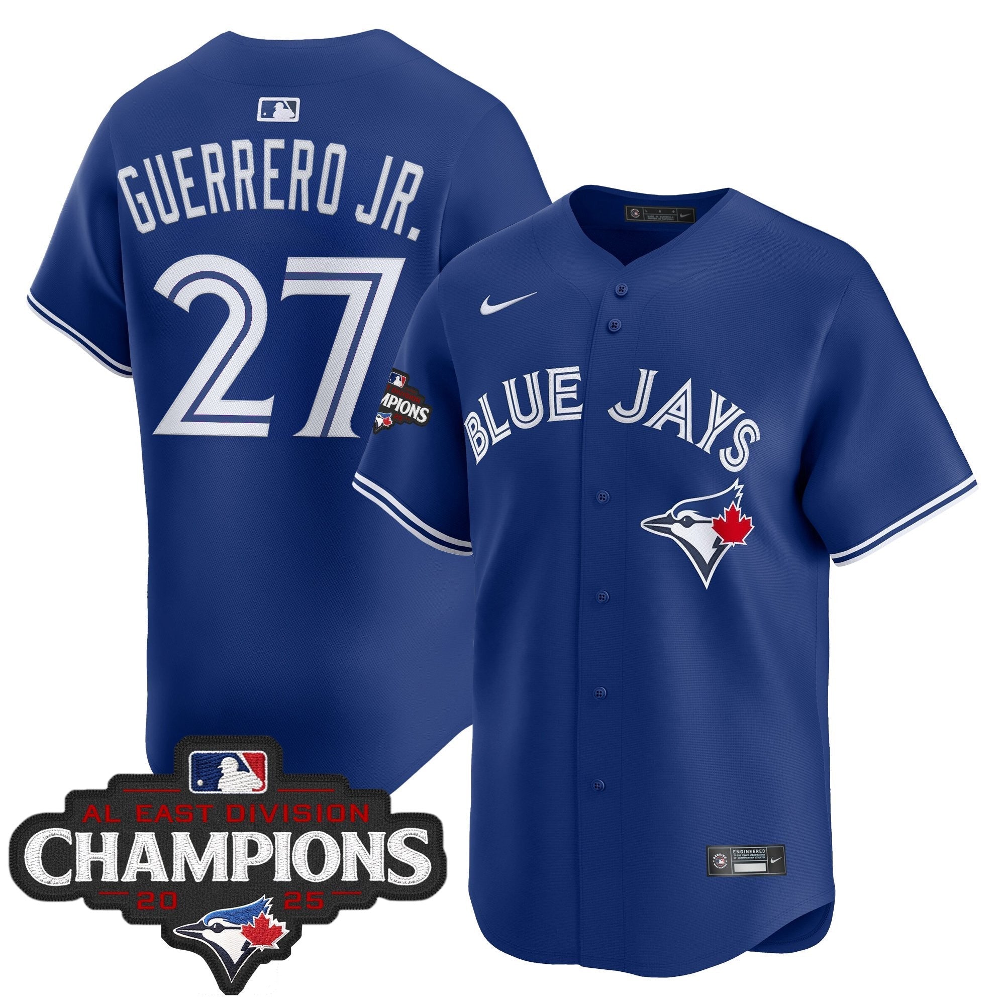 TOR 2025 AL East Division Champions Vapor Premier Limited Jersey - Stitched