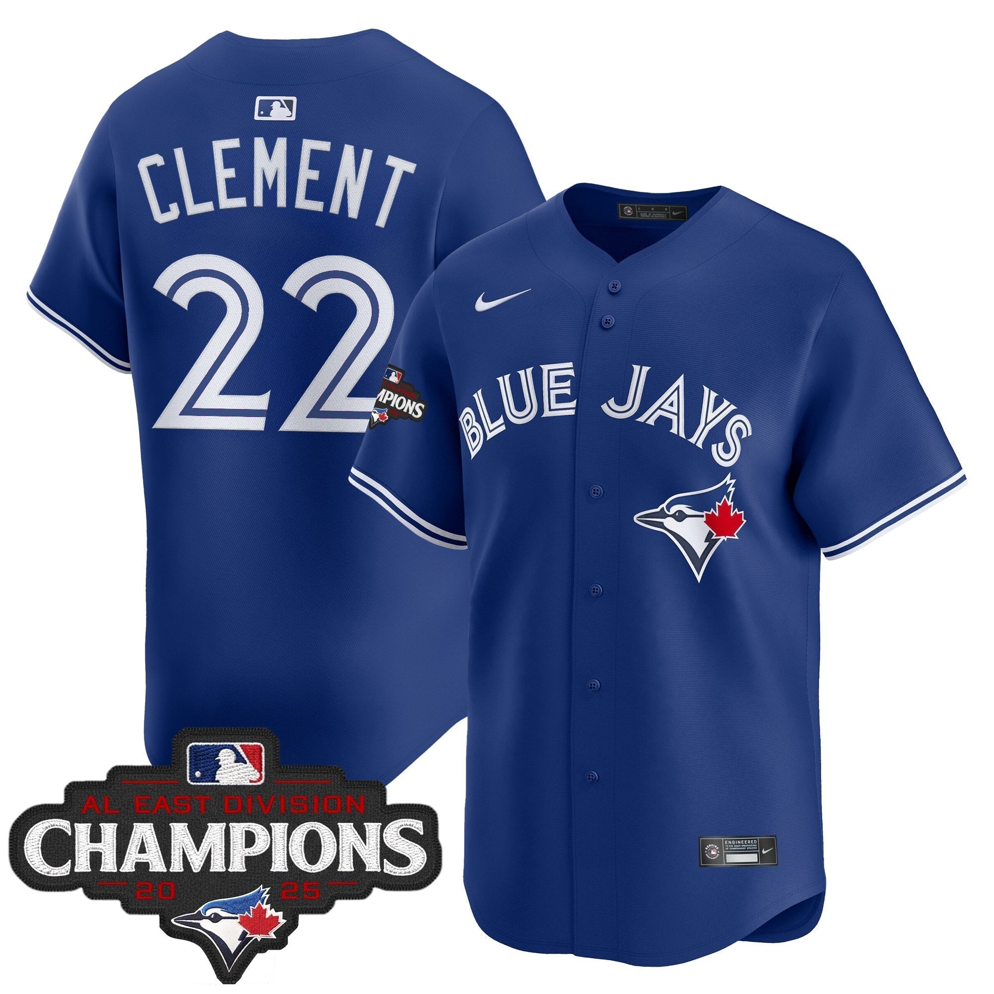 TOR 2025 AL East Division Champions Vapor Premier Limited Jersey - Stitched