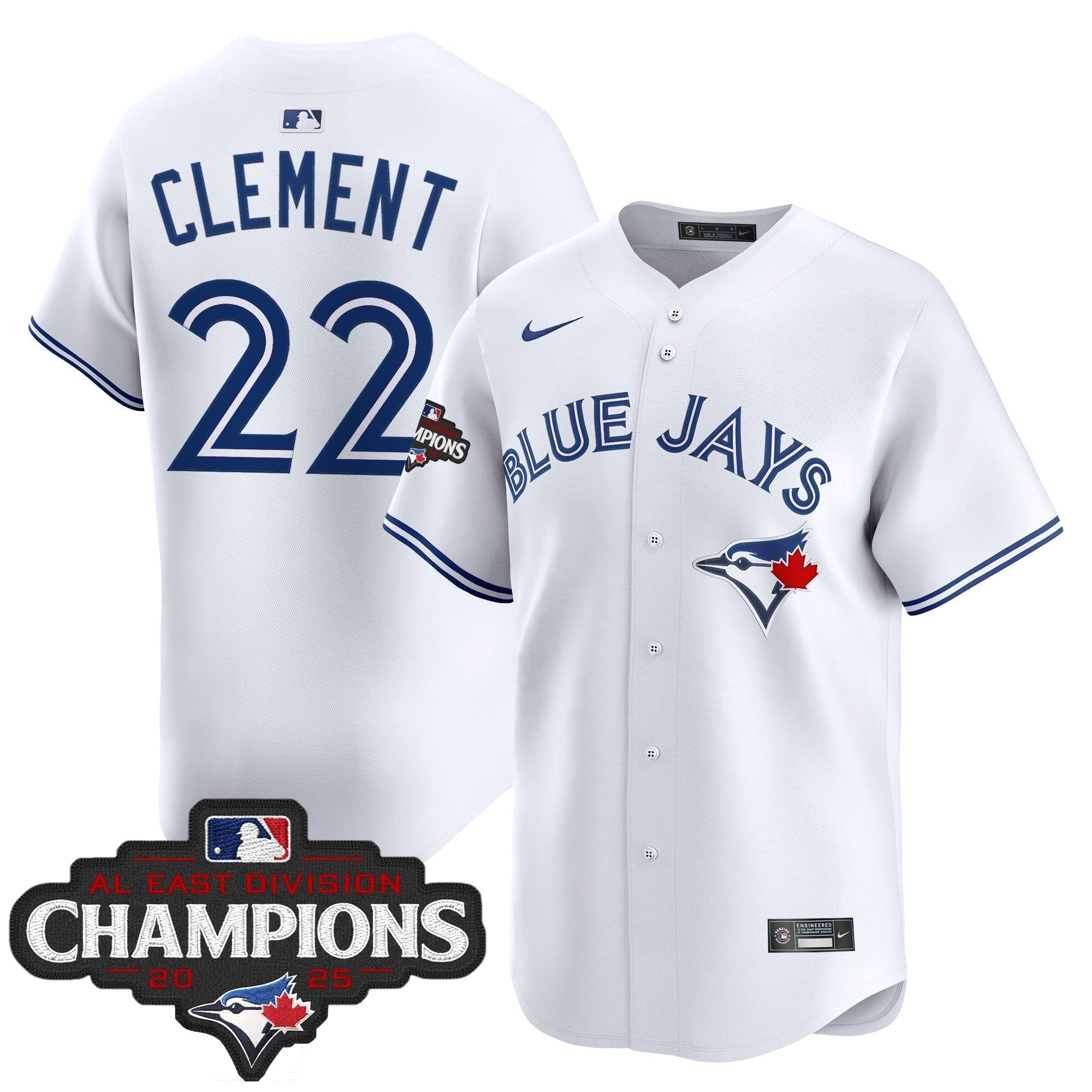 TOR 2025 AL East Division Champions Vapor Premier Limited Jersey - Stitched