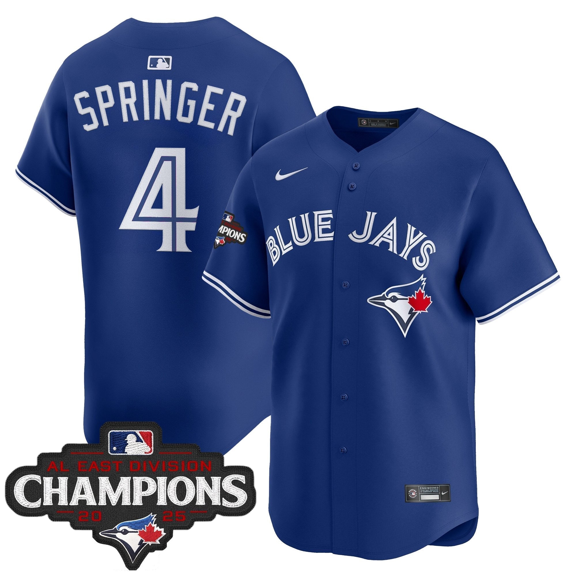 TOR 2025 AL East Division Champions Vapor Premier Limited Jersey - Stitched