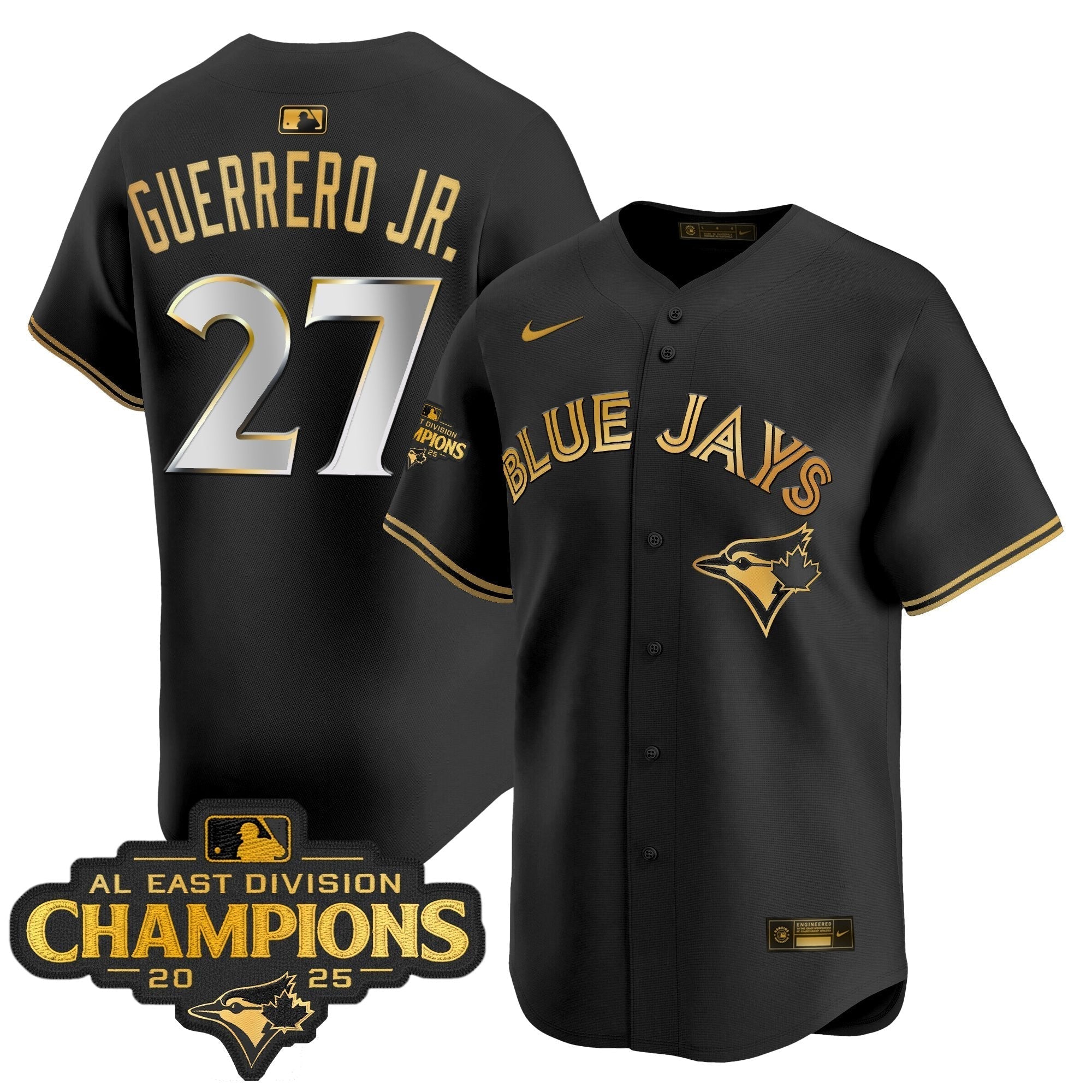 TOR 2025 AL East Division Champions Vapor Premier Limited Jersey - Stitched