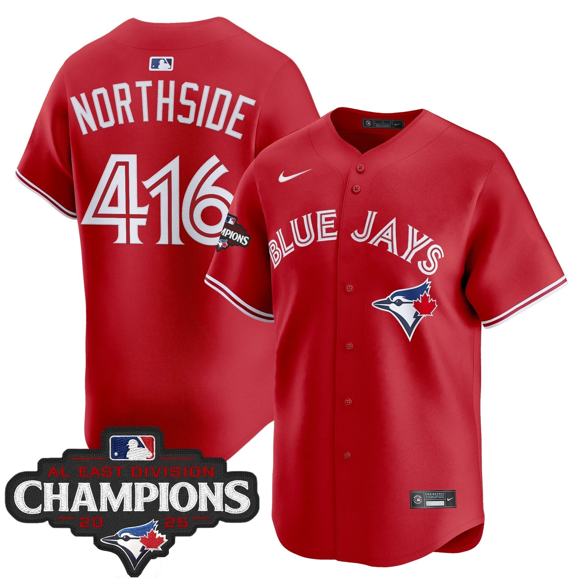 TOR 2025 AL East Division Champions Vapor Premier Limited Jersey - Stitched