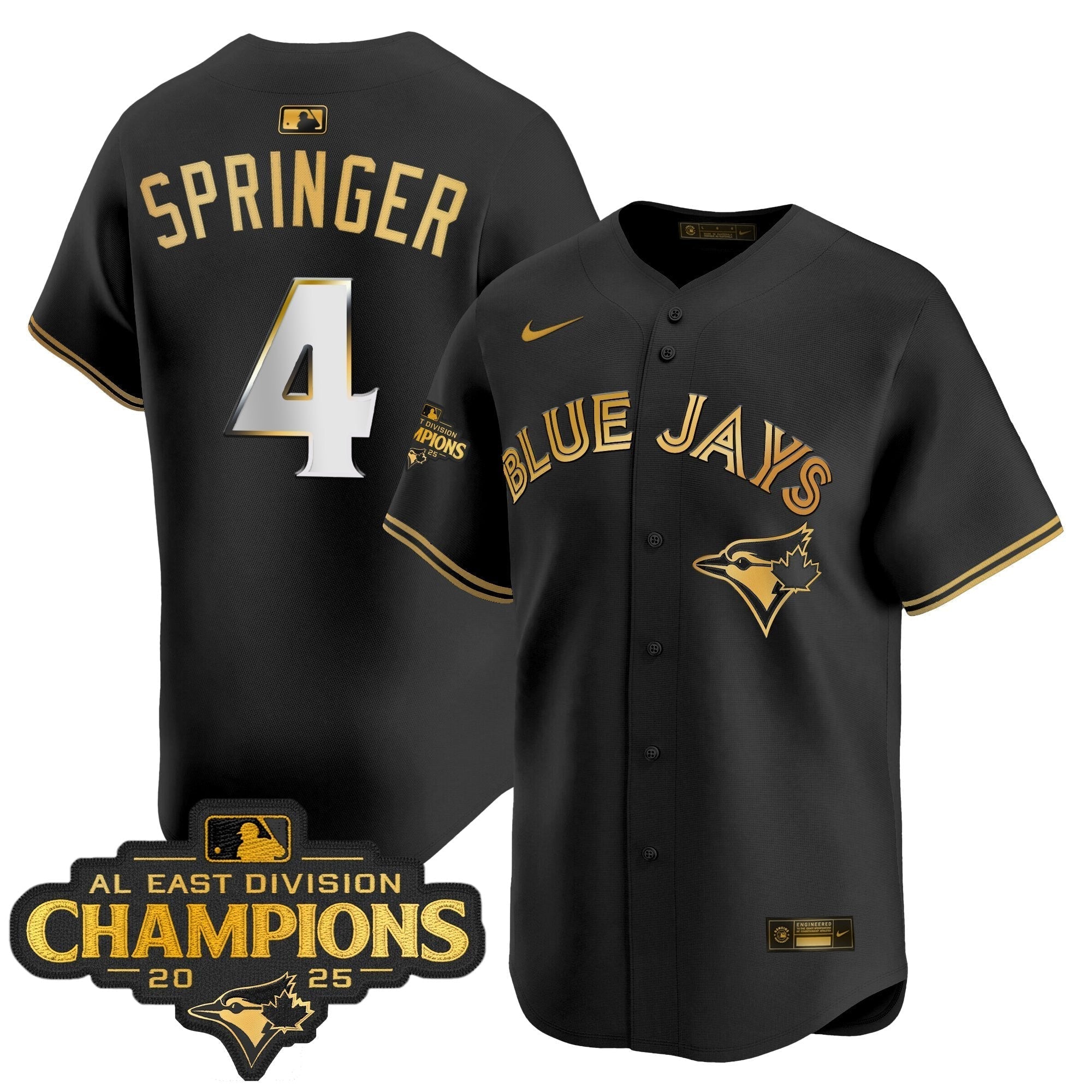 TOR 2025 AL East Division Champions Vapor Premier Limited Jersey - Stitched