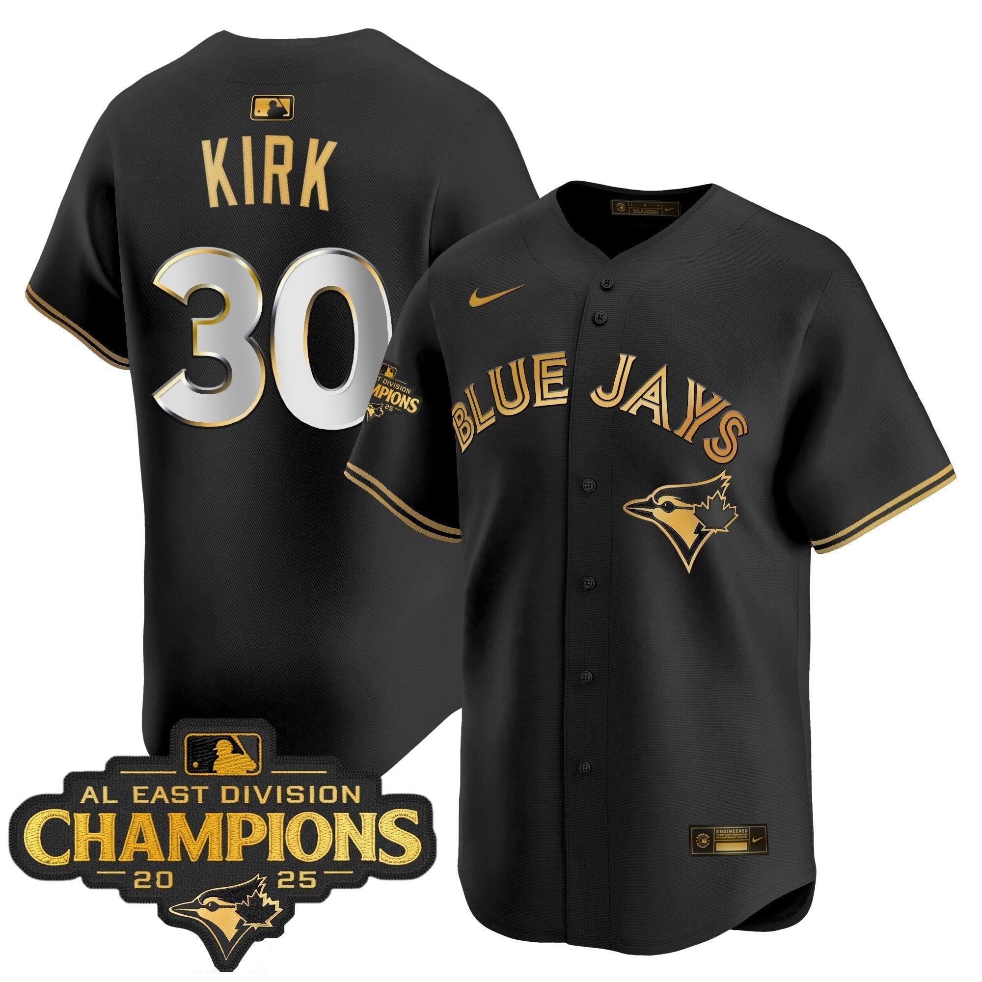 TOR 2025 AL East Division Champions Vapor Premier Limited Jersey - Stitched