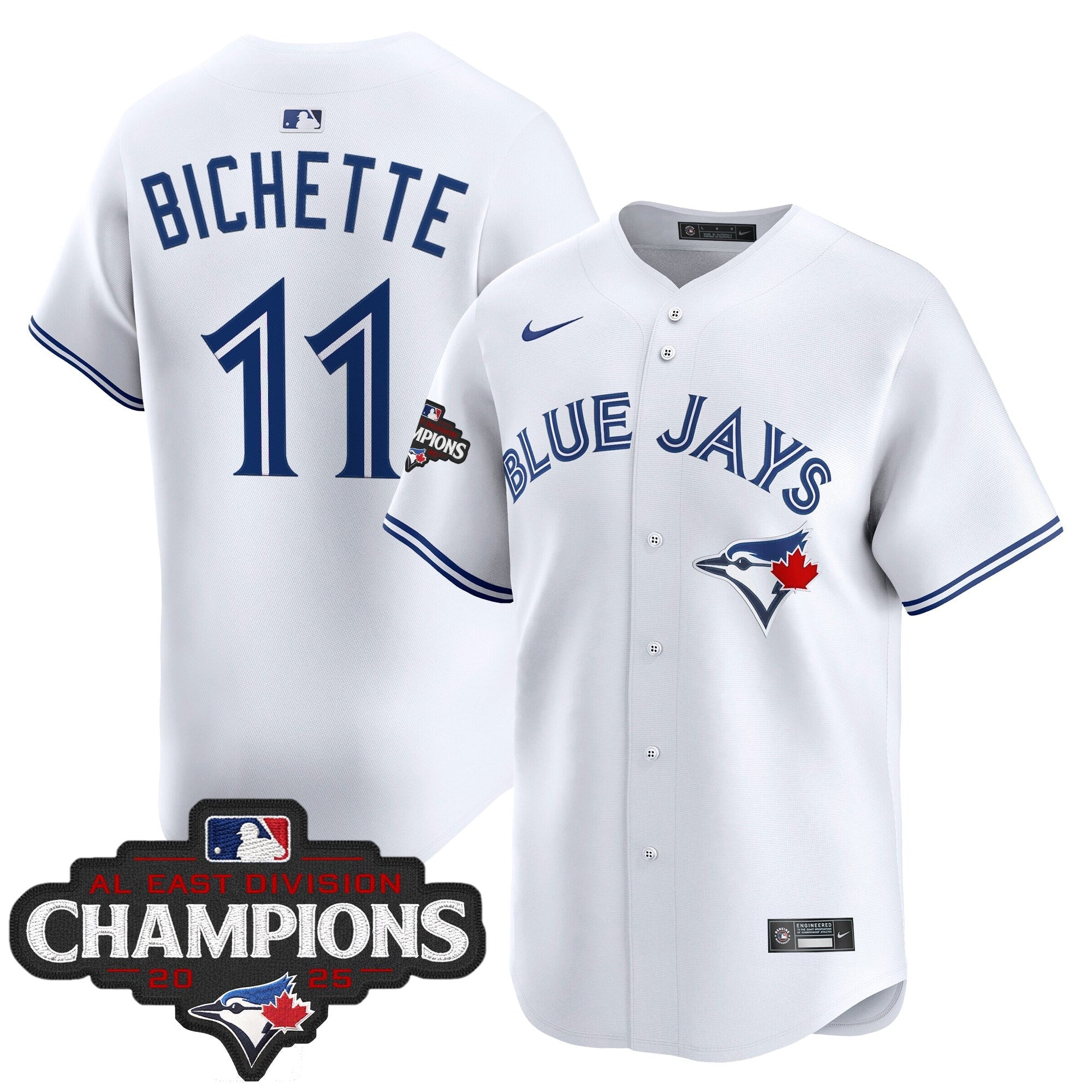 TOR 2025 AL East Division Champions Vapor Premier Limited Jersey - Stitched