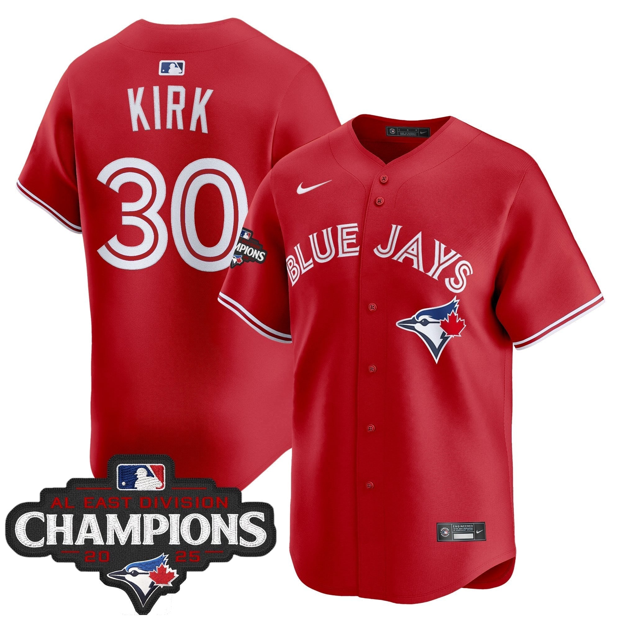 TOR 2025 AL East Division Champions Vapor Premier Limited Jersey - Stitched