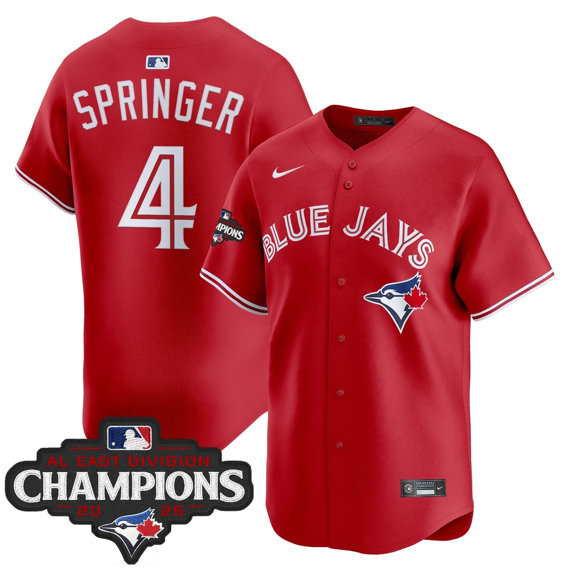TOR 2025 AL East Division Champions Vapor Premier Limited Jersey - Stitched