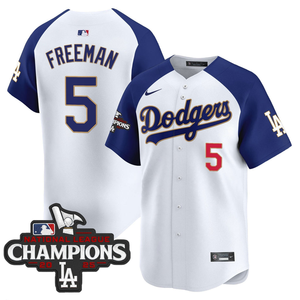 Dodgers 2025 National League Champions Vapor Premier Limited Jersey - Stitched