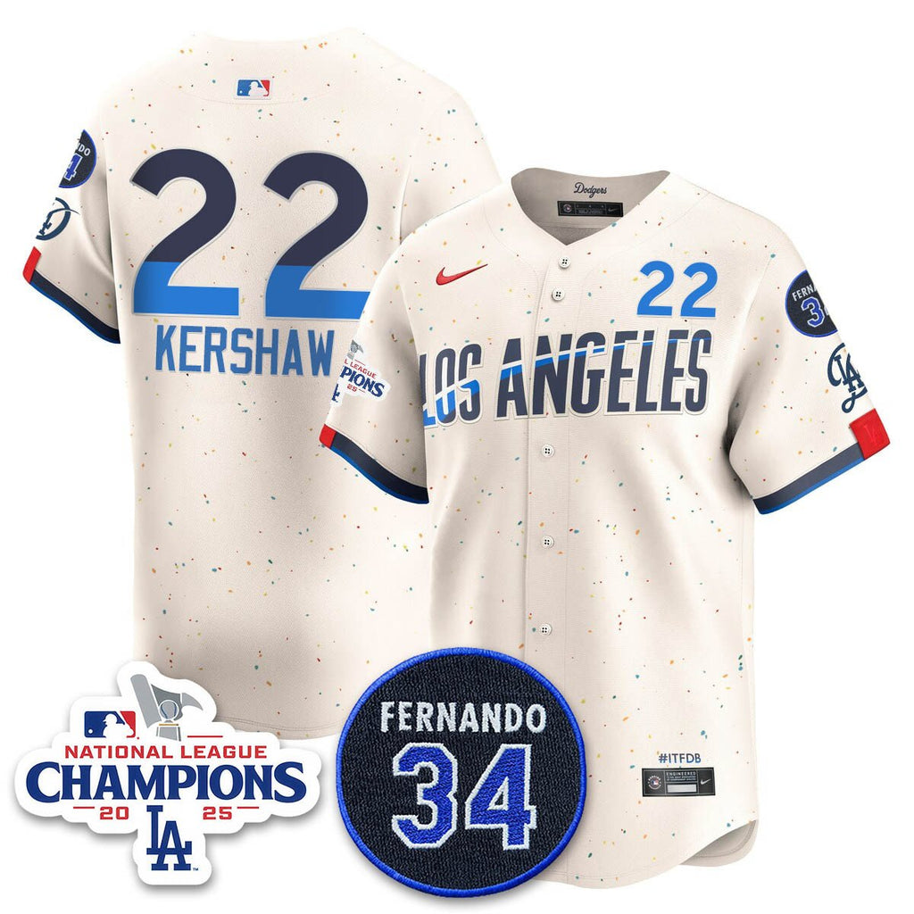 LAD 2025 NL Champions Jersey - Stitched