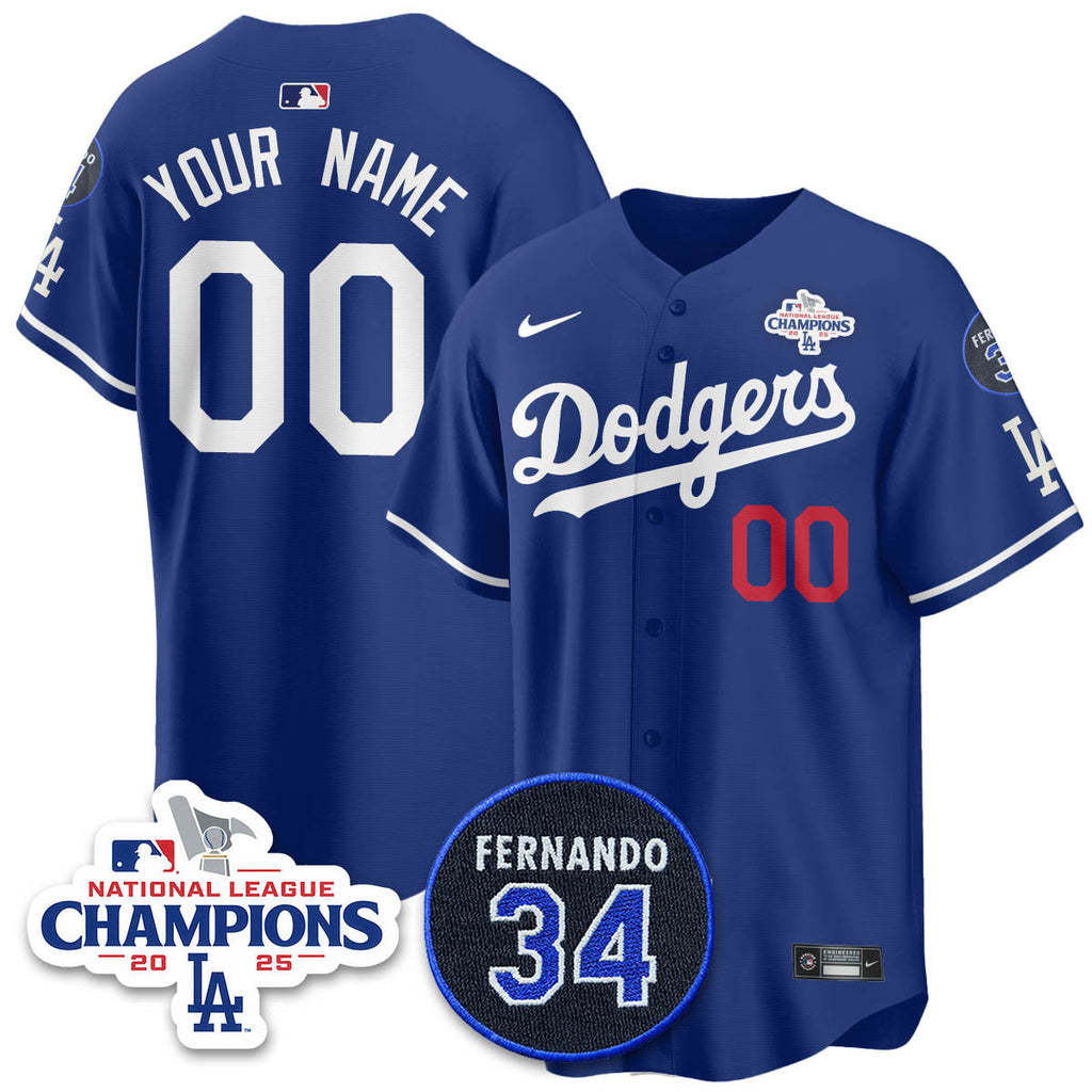 LAD 2025 NL Champions Jersey - Stitched