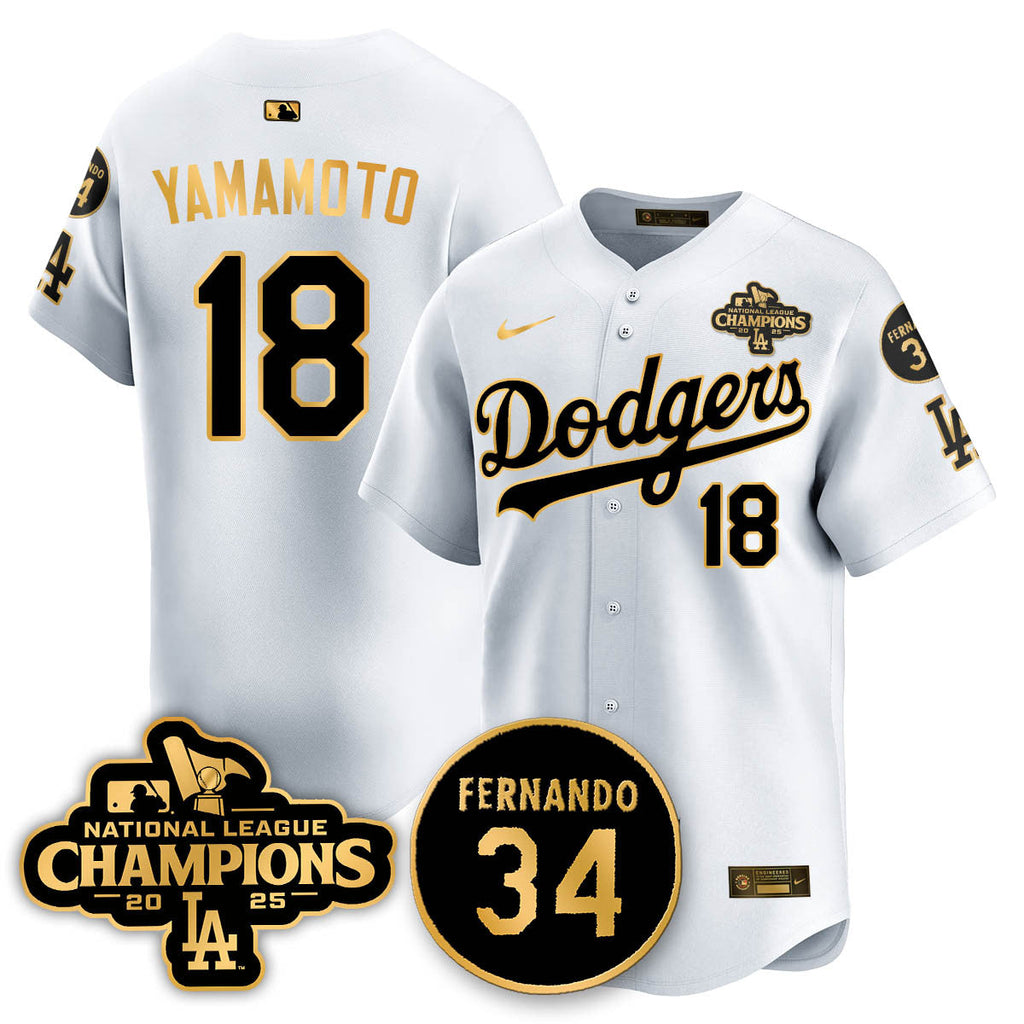 LAD 2025 NL Champions Jersey - Stitched