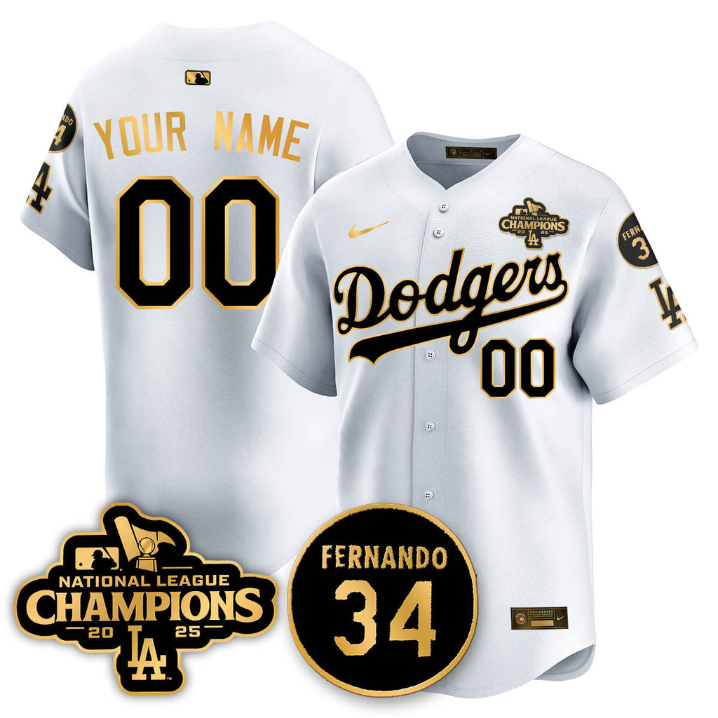 LAD 2025 NL Champions Jersey - Stitched