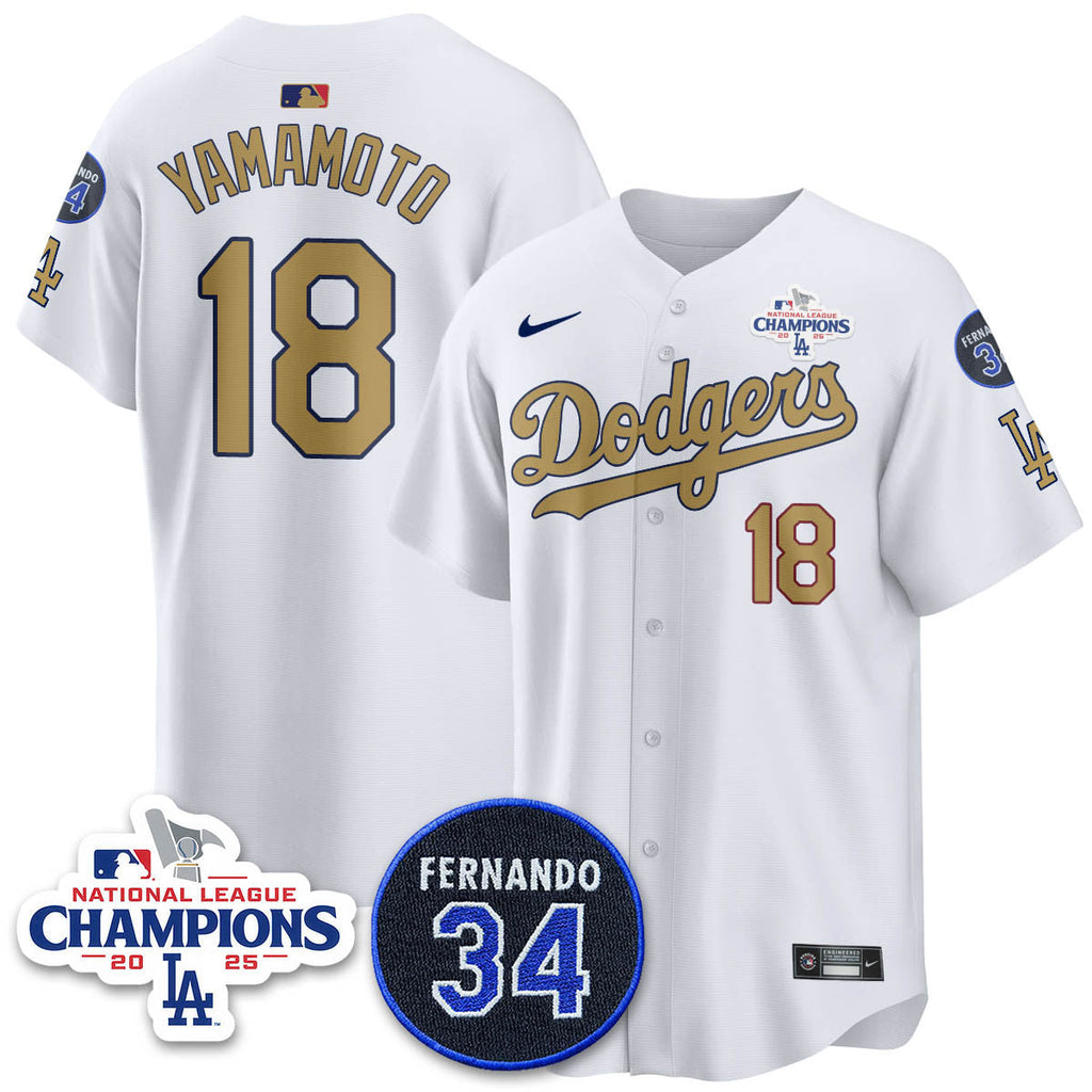 LAD 2025 NL Champions Jersey - Stitched