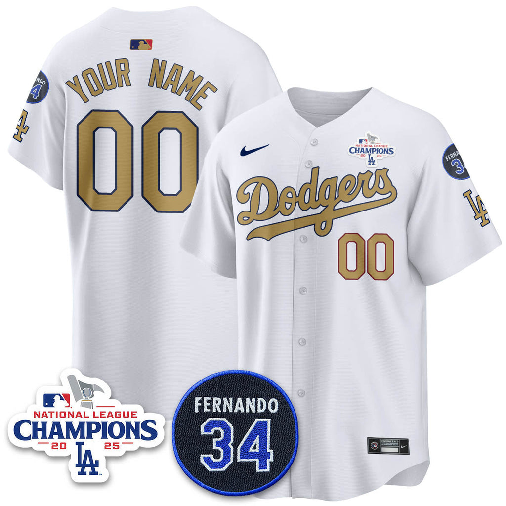 LAD 2025 NL Champions Jersey - Stitched