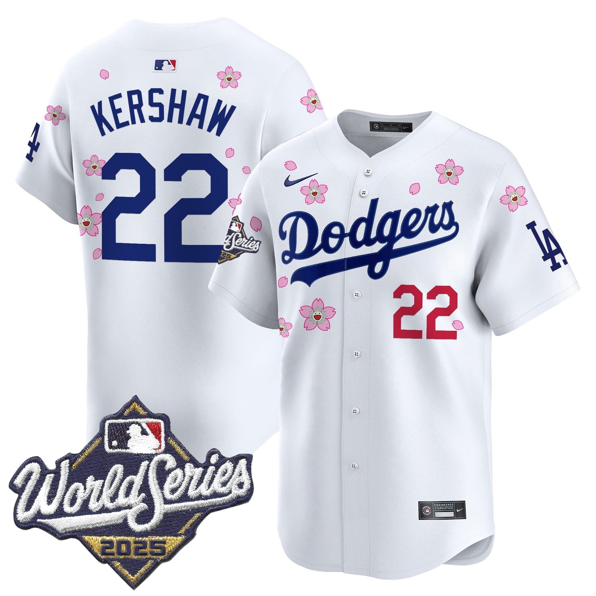 Dodgers 2025 World Series x Tokyo Series Vapor Premier Limited Jersey - Stitched