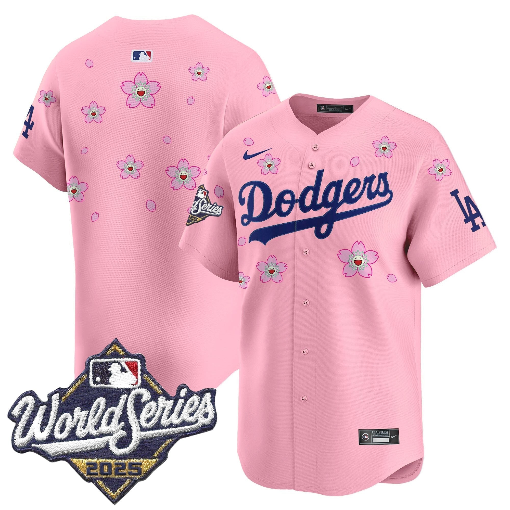 Dodgers 2025 World Series x Tokyo Series Vapor Premier Limited Jersey - Stitched