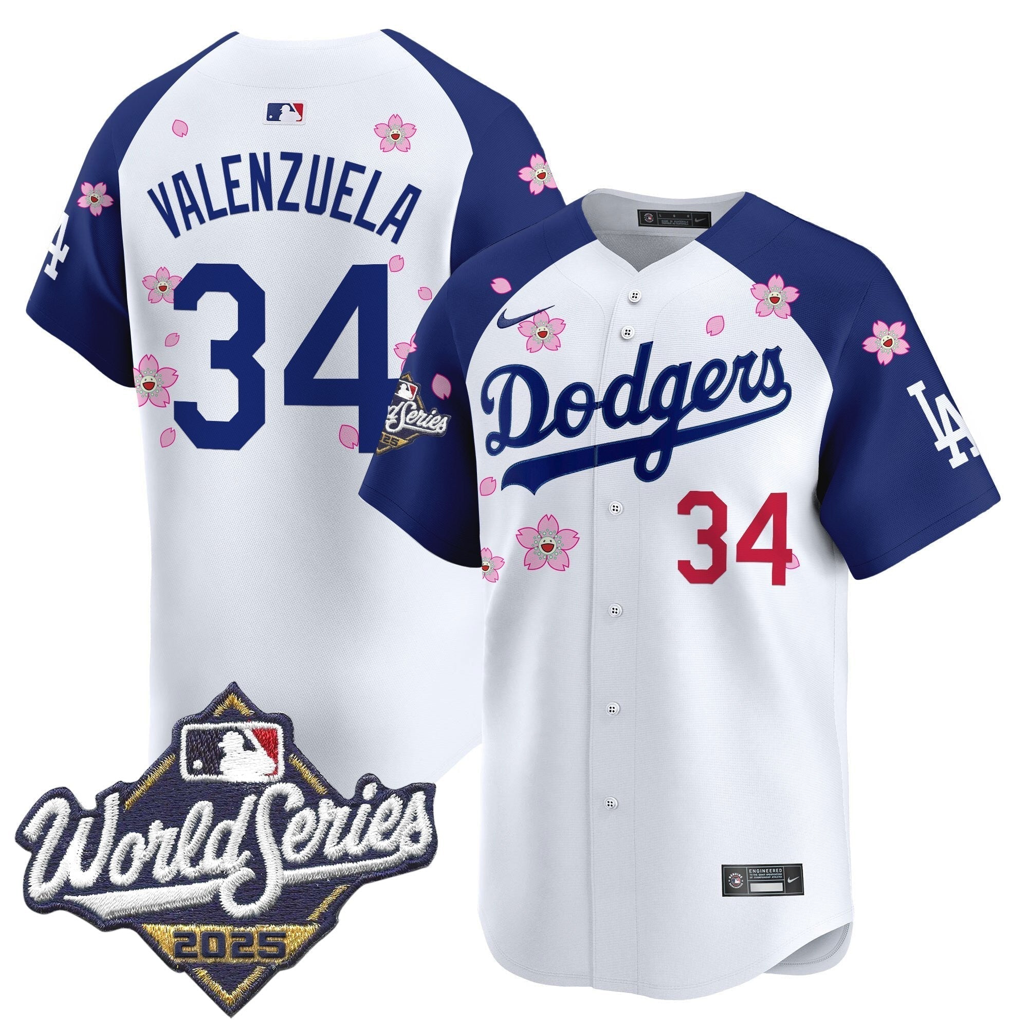 Dodgers 2025 World Series x Tokyo Series Vapor Premier Limited Jersey - Stitched