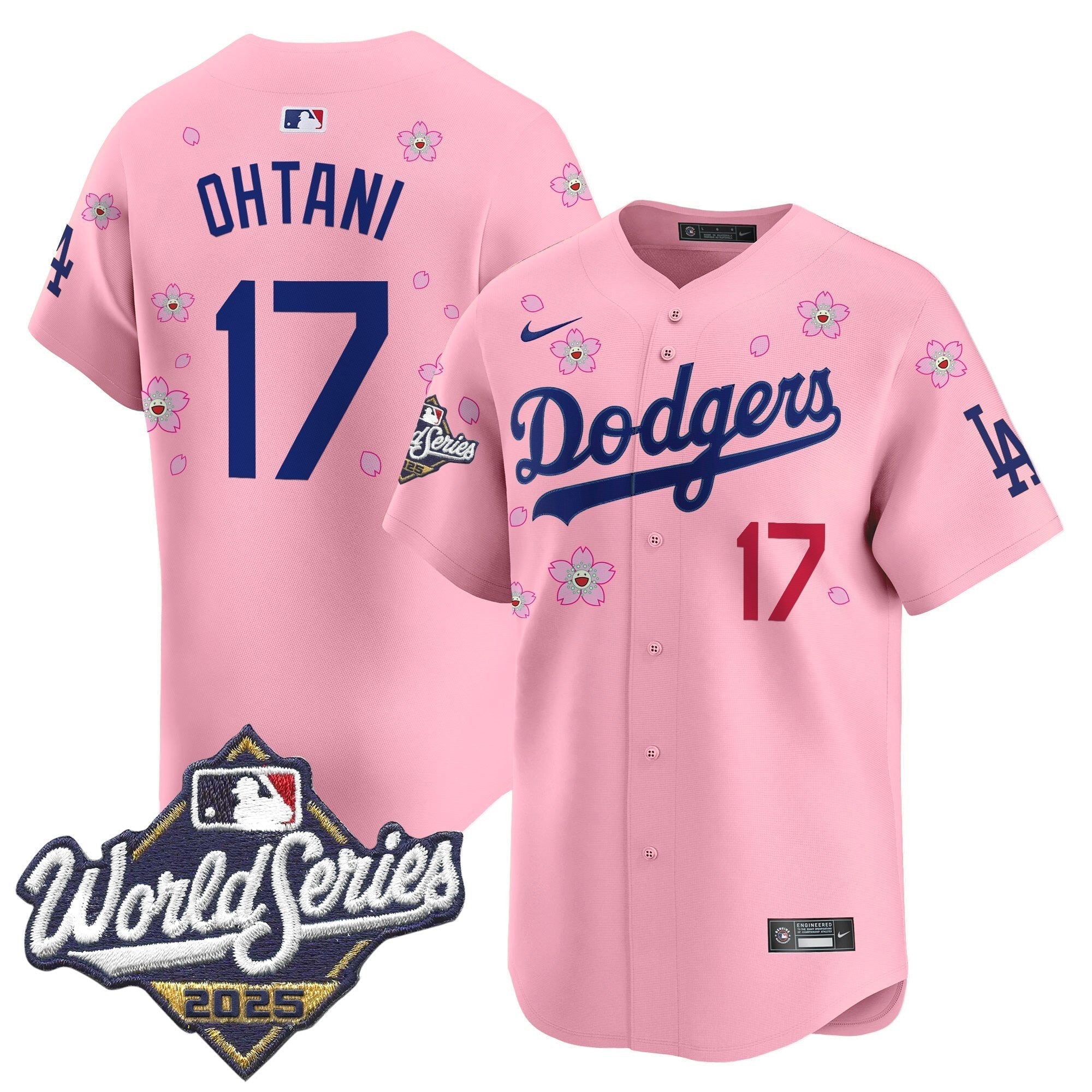 Dodgers 2025 World Series x Tokyo Series Vapor Premier Limited Jersey - Stitched